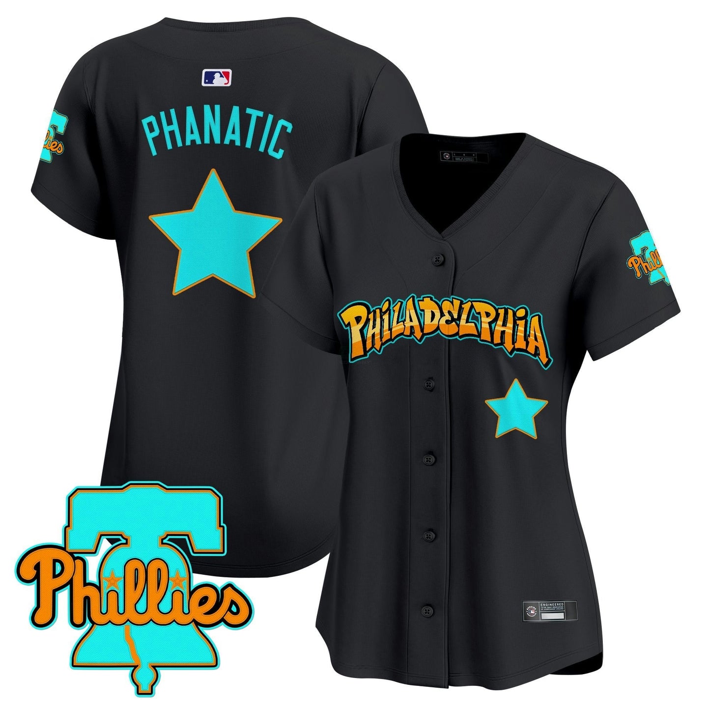 Camisa MLB Women’s Philadelphia ‘Graffiti Broad Street Edition’ Vapor Premier Limited Jersey