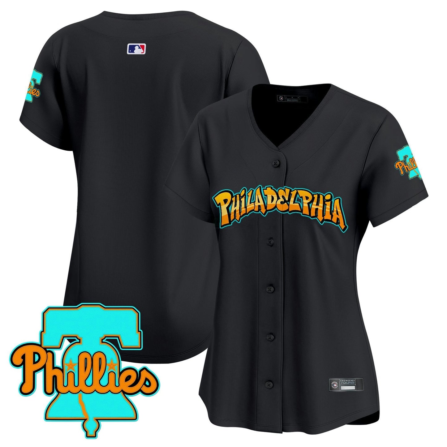Camisa MLB Women’s Philadelphia ‘Graffiti Broad Street Edition’ Vapor Premier Limited Jersey