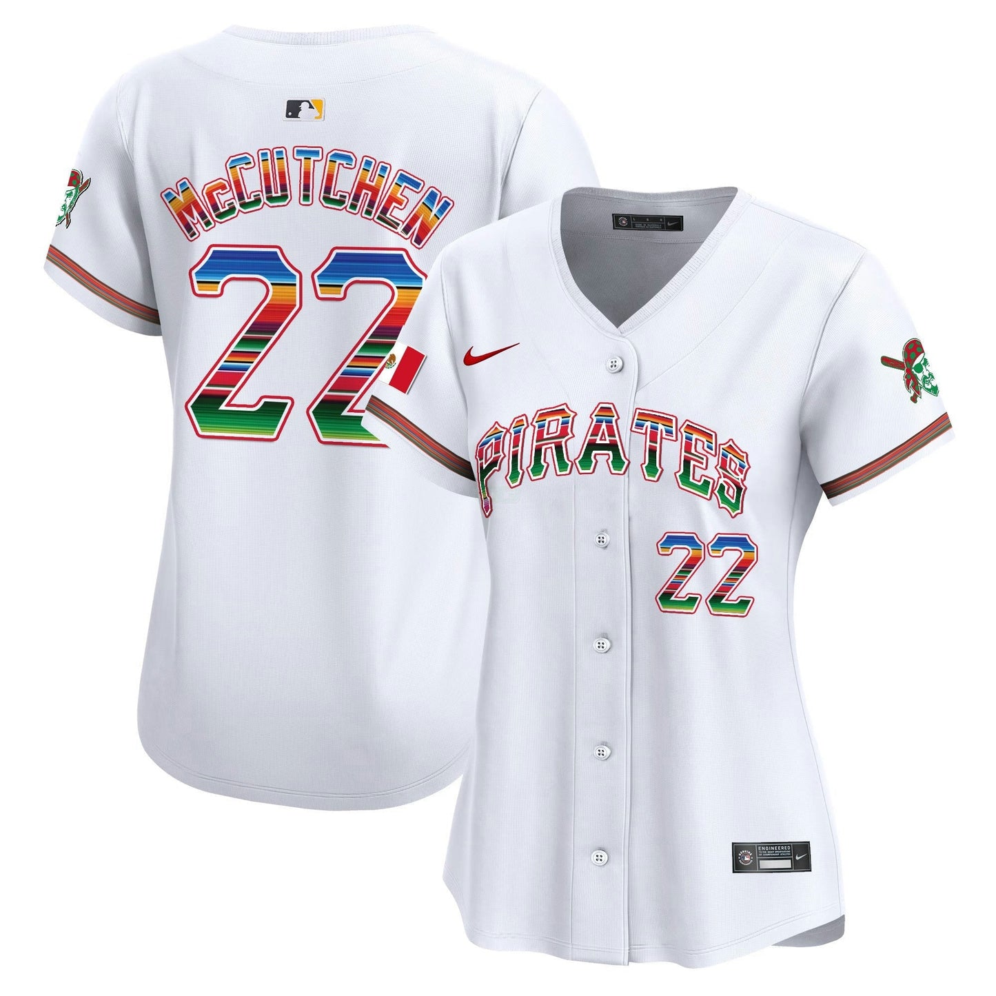 Camisa MLB Women’s Pittsburgh Mexico Vapor Premier Limited Jersey
