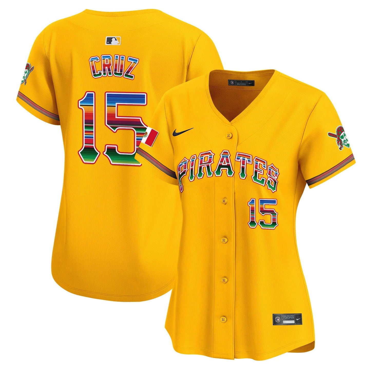 Camisa MLB Women’s Pittsburgh Mexico Vapor Premier Limited Jersey