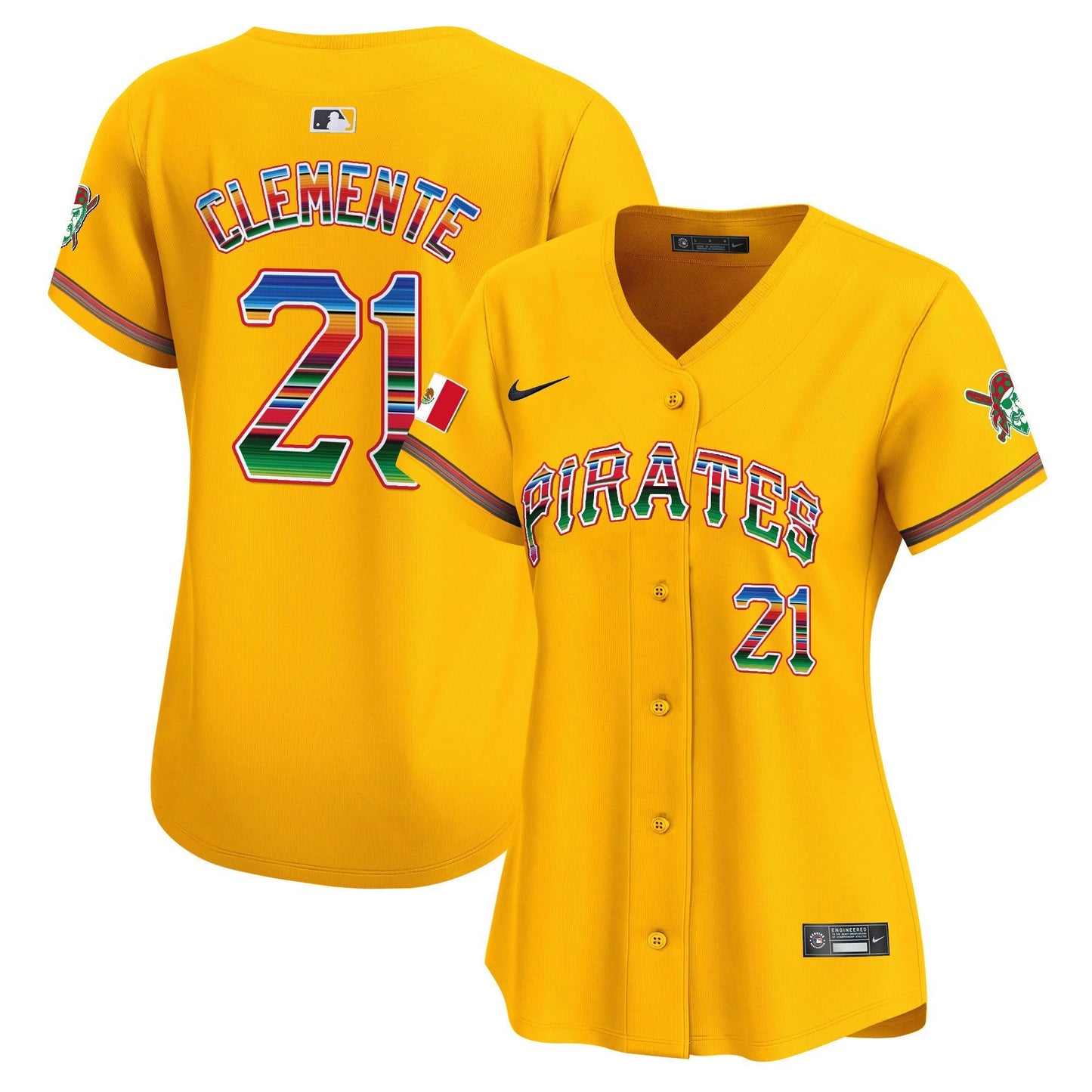 Camisa MLB Women’s Pittsburgh Mexico Vapor Premier Limited Jersey
