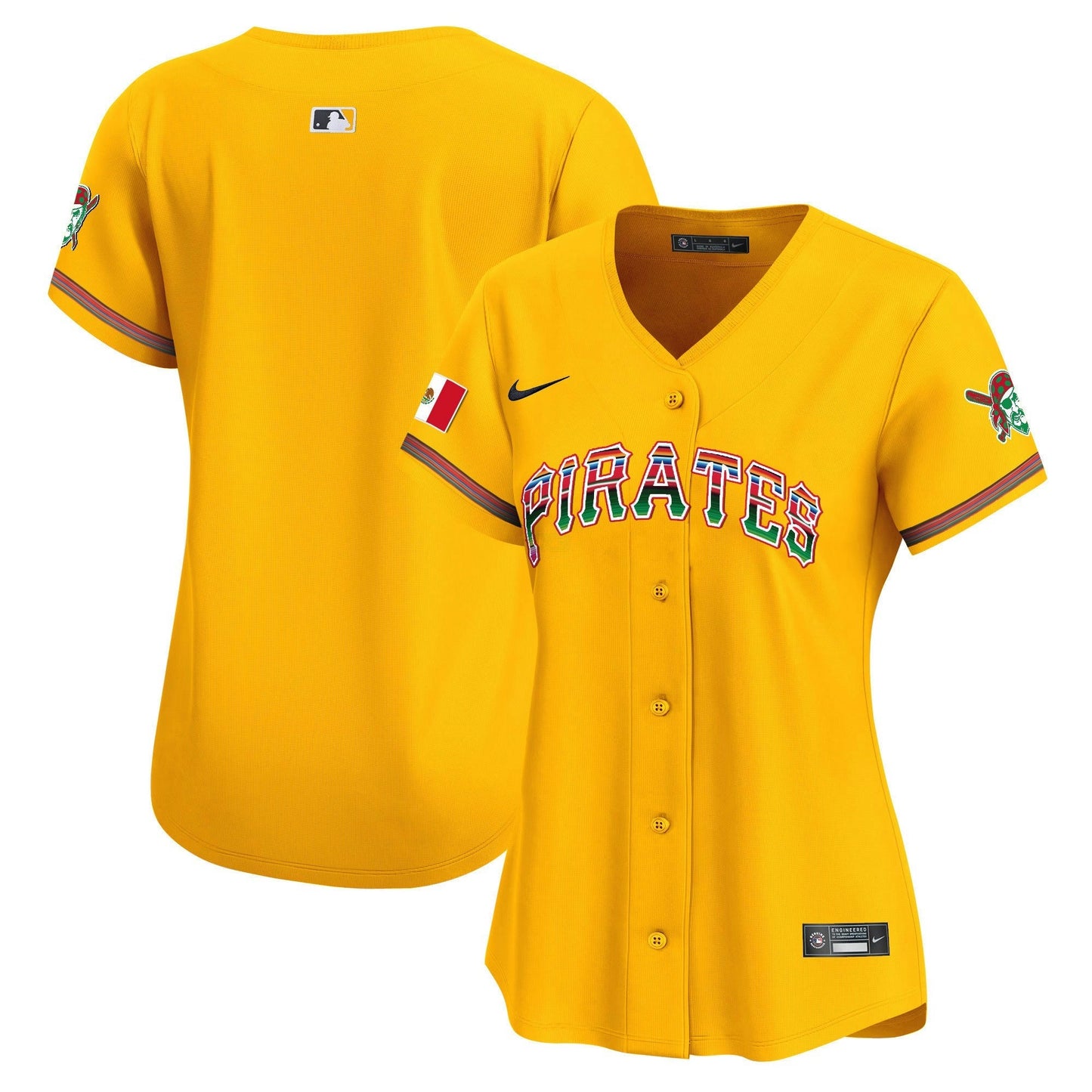 Camisa MLB Women’s Pittsburgh Mexico Vapor Premier Limited Jersey