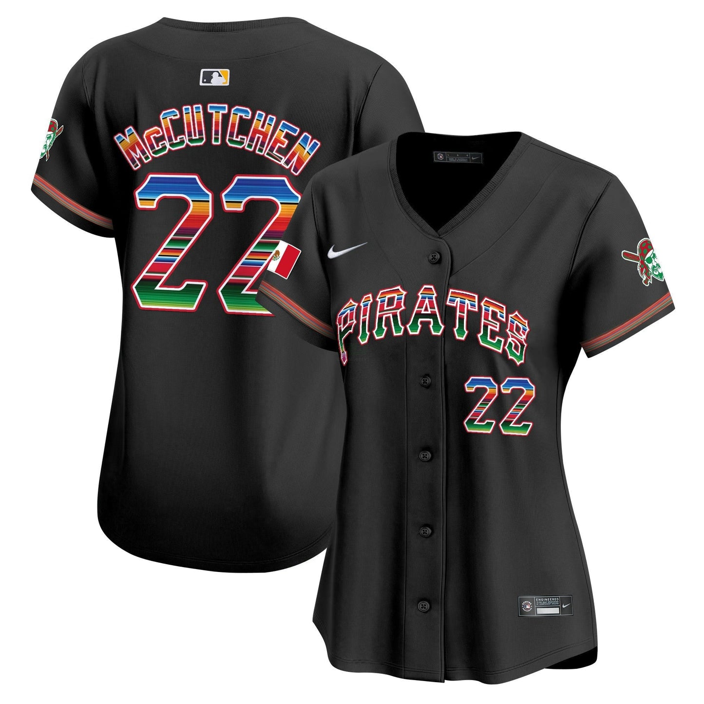 Camisa MLB Women’s Pittsburgh Mexico Vapor Premier Limited Jersey