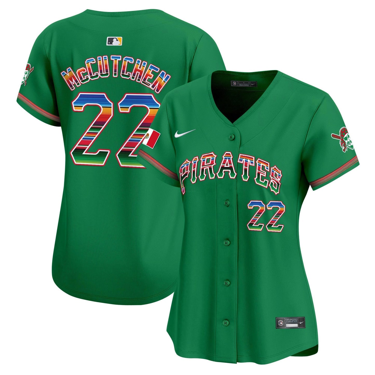 Camisa MLB Women’s Pittsburgh Mexico Vapor Premier Limited Jersey