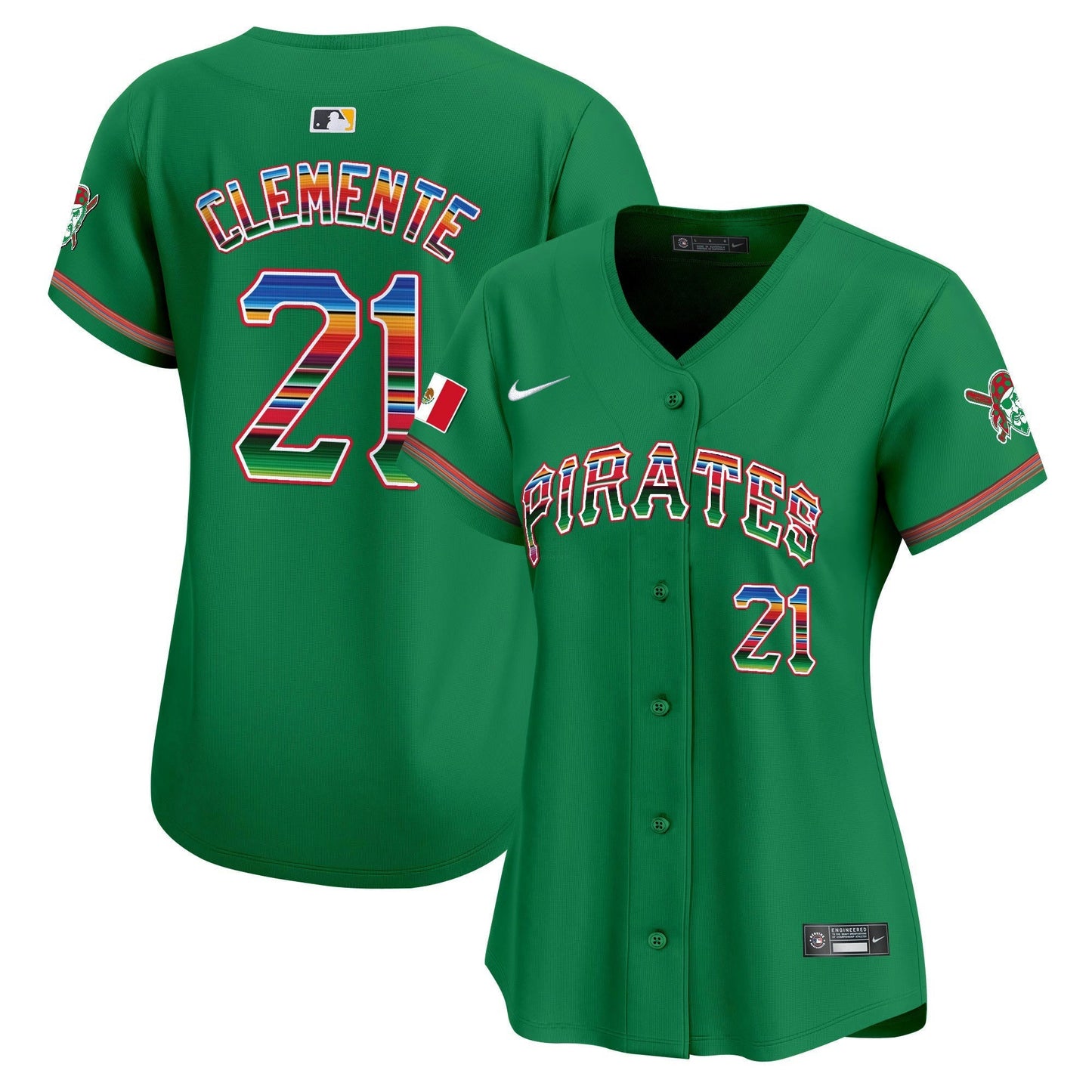 Camisa MLB Women’s Pittsburgh Mexico Vapor Premier Limited Jersey