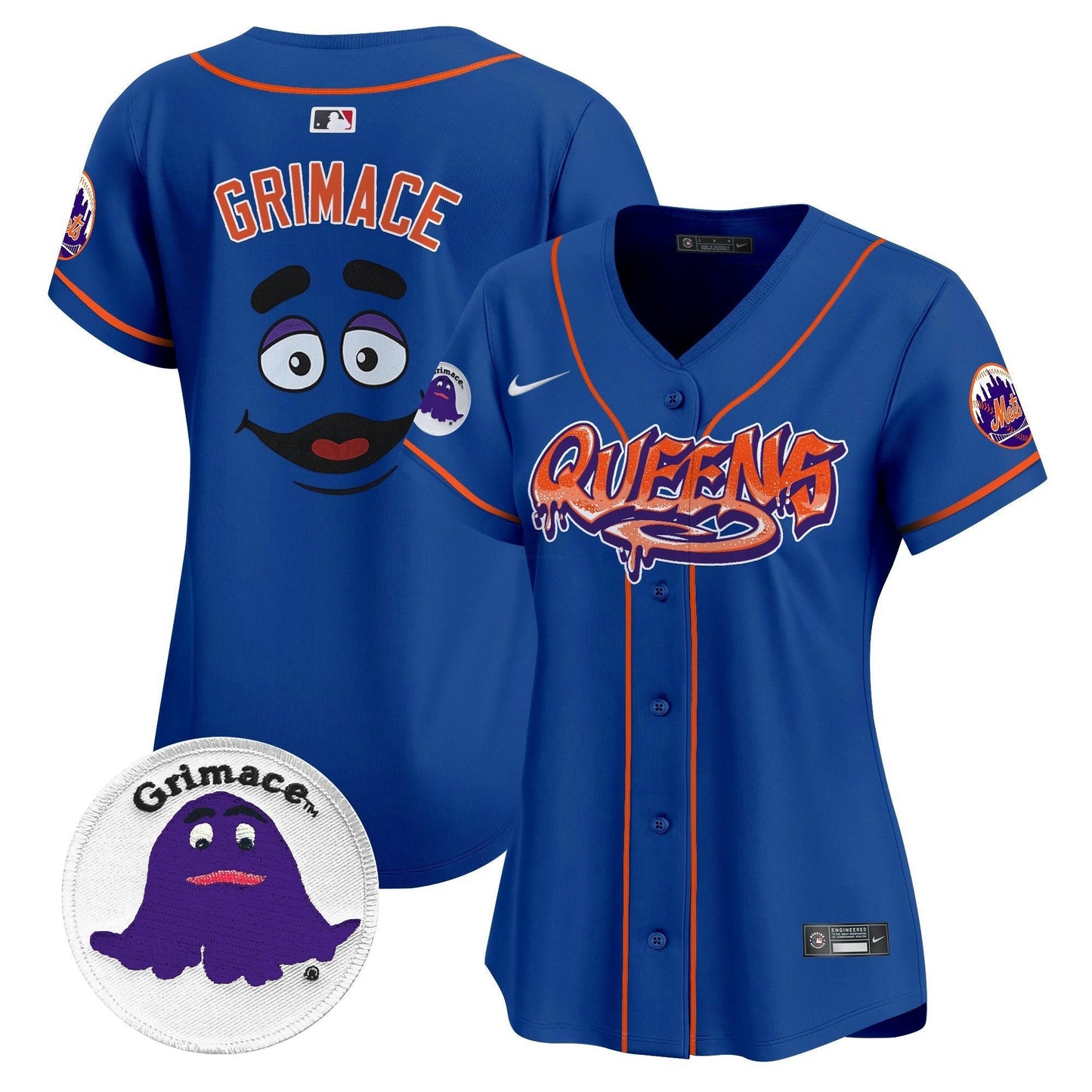 Camisa MLB Women’s Queens Graffiti Vapor Premier Limited Jersey