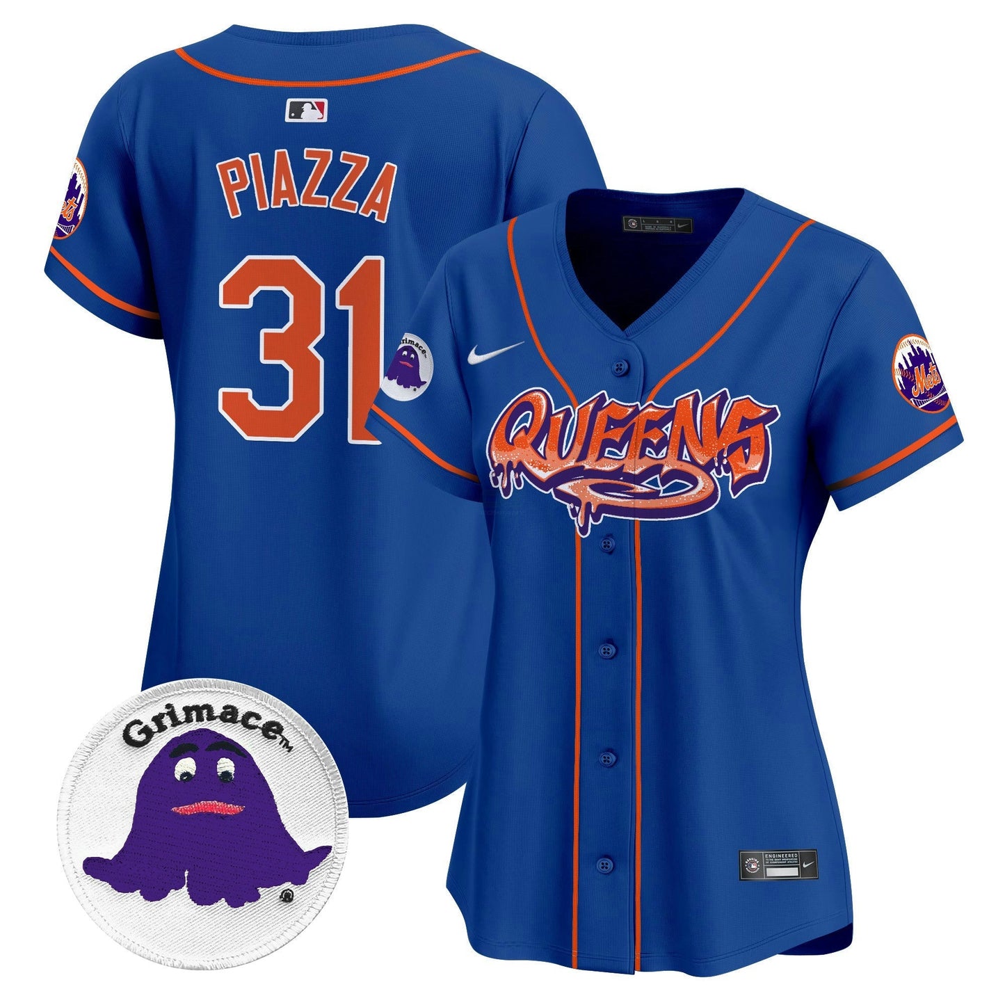 Camisa MLB Women’s Queens Graffiti Vapor Premier Limited Jersey
