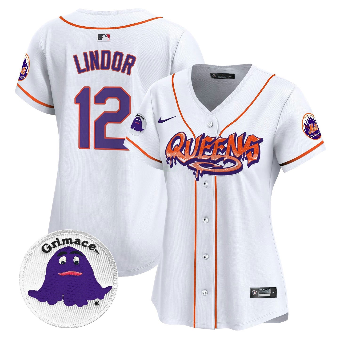 Camisa MLB Women’s Queens Graffiti Vapor Premier Limited Jersey