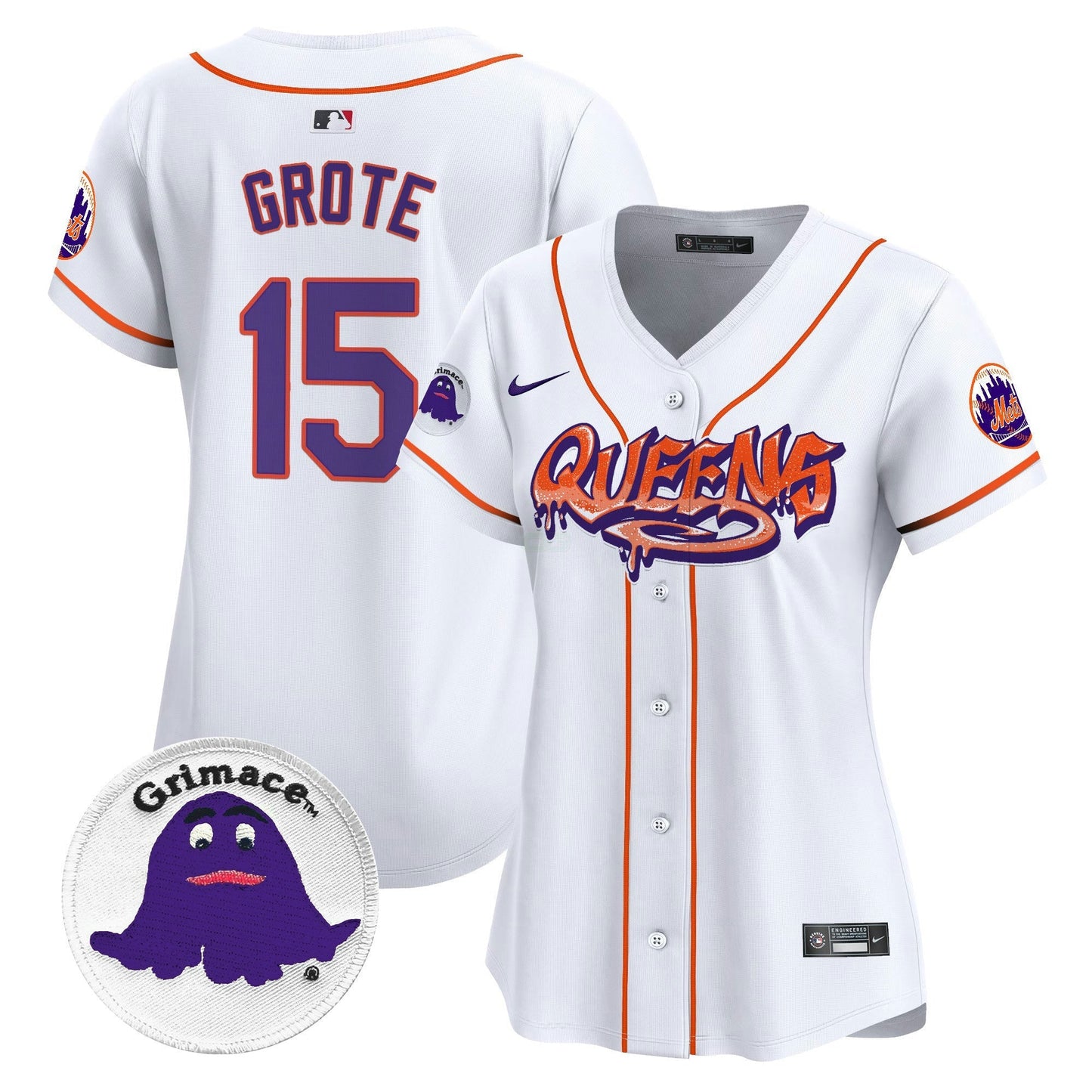 Camisa MLB Women’s Queens Graffiti Vapor Premier Limited Jersey