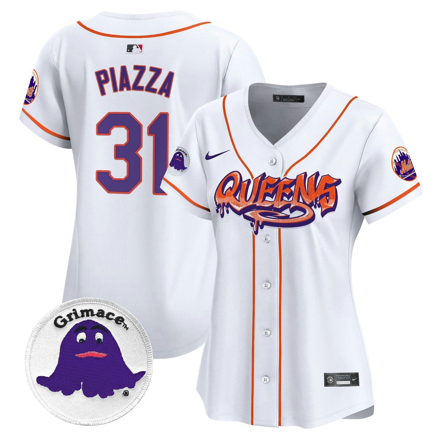 Camisa MLB Women’s Queens Graffiti Vapor Premier Limited Jersey
