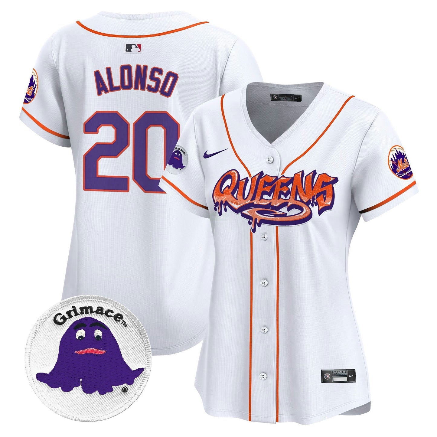 Camisa MLB Women’s Queens Graffiti Vapor Premier Limited Jersey