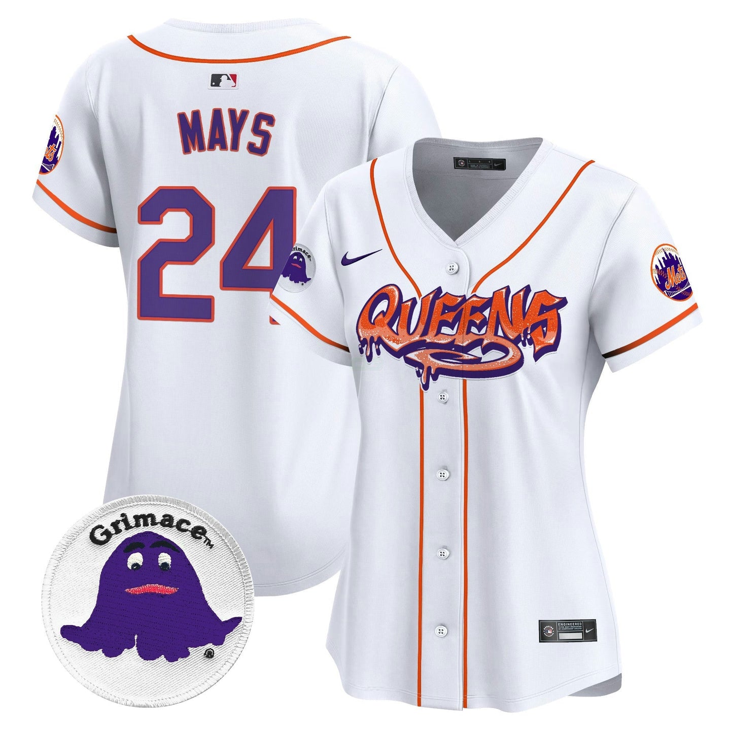 Camisa MLB Women’s Queens Graffiti Vapor Premier Limited Jersey