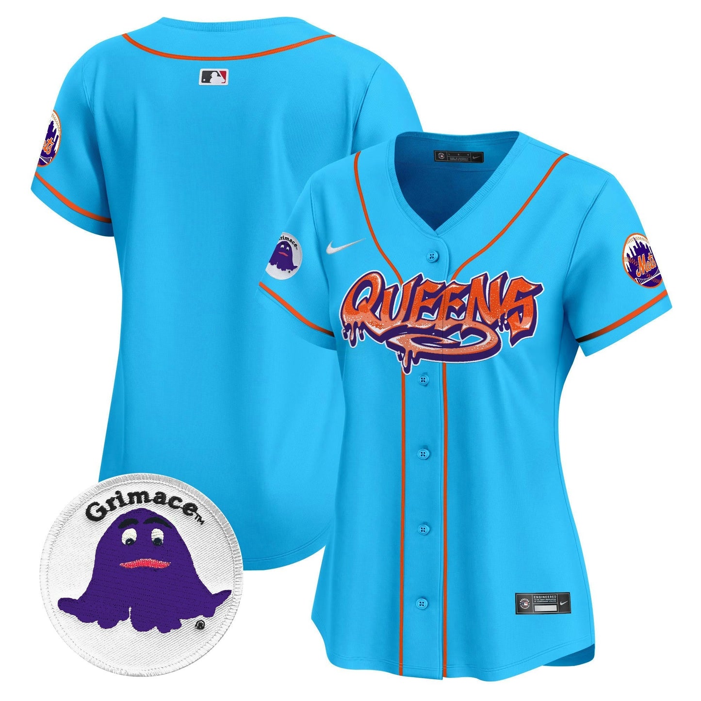 Camisa MLB Women’s Queens Graffiti Vapor Premier Limited Jersey