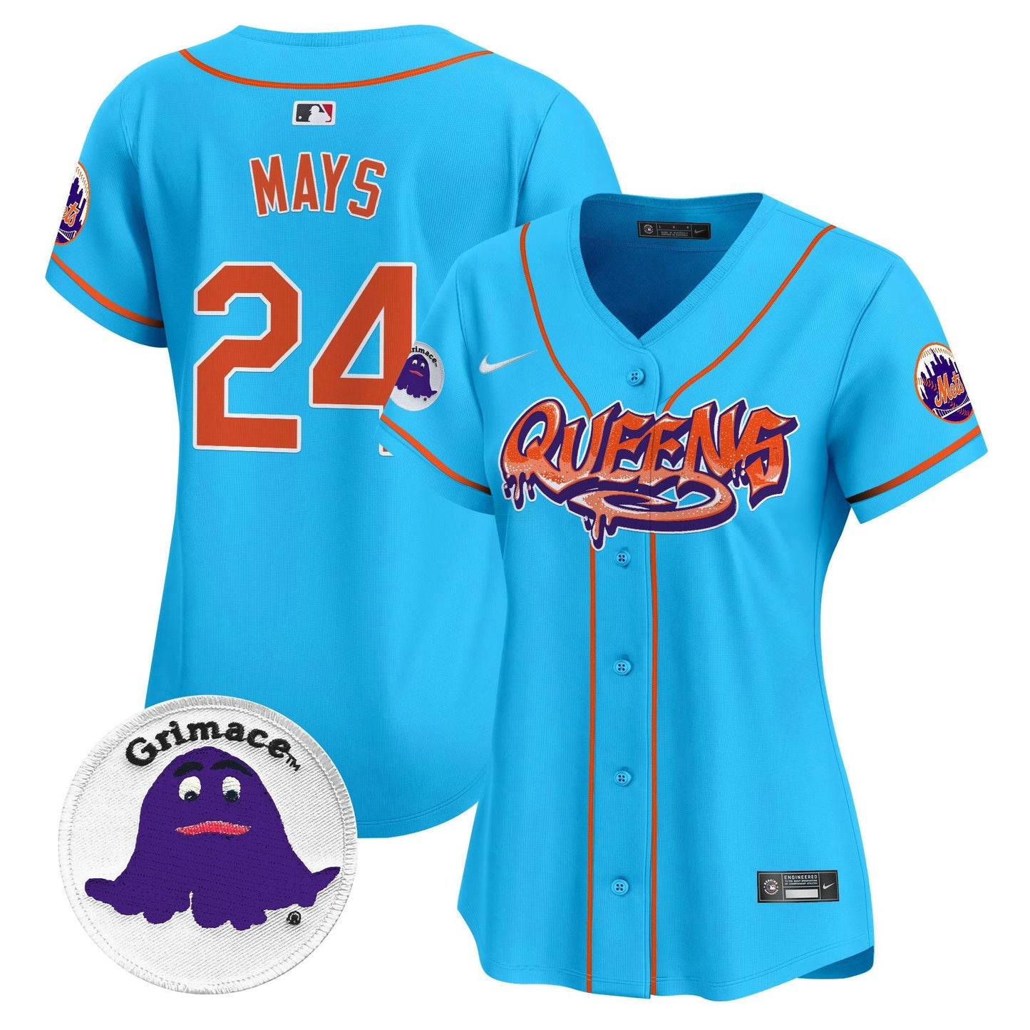 Camisa MLB Women’s Queens Graffiti Vapor Premier Limited Jersey