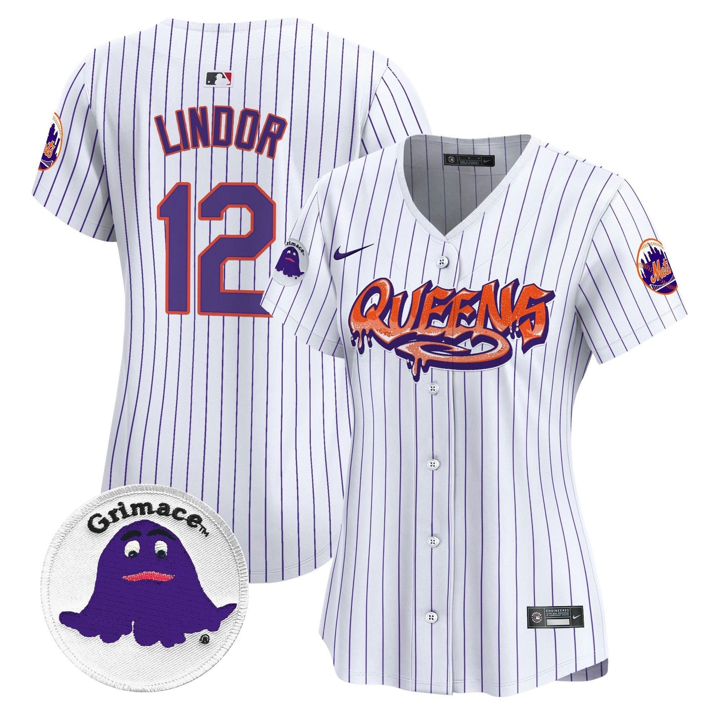 Camisa MLB Women’s Queens Graffiti Vapor Premier Limited Jersey