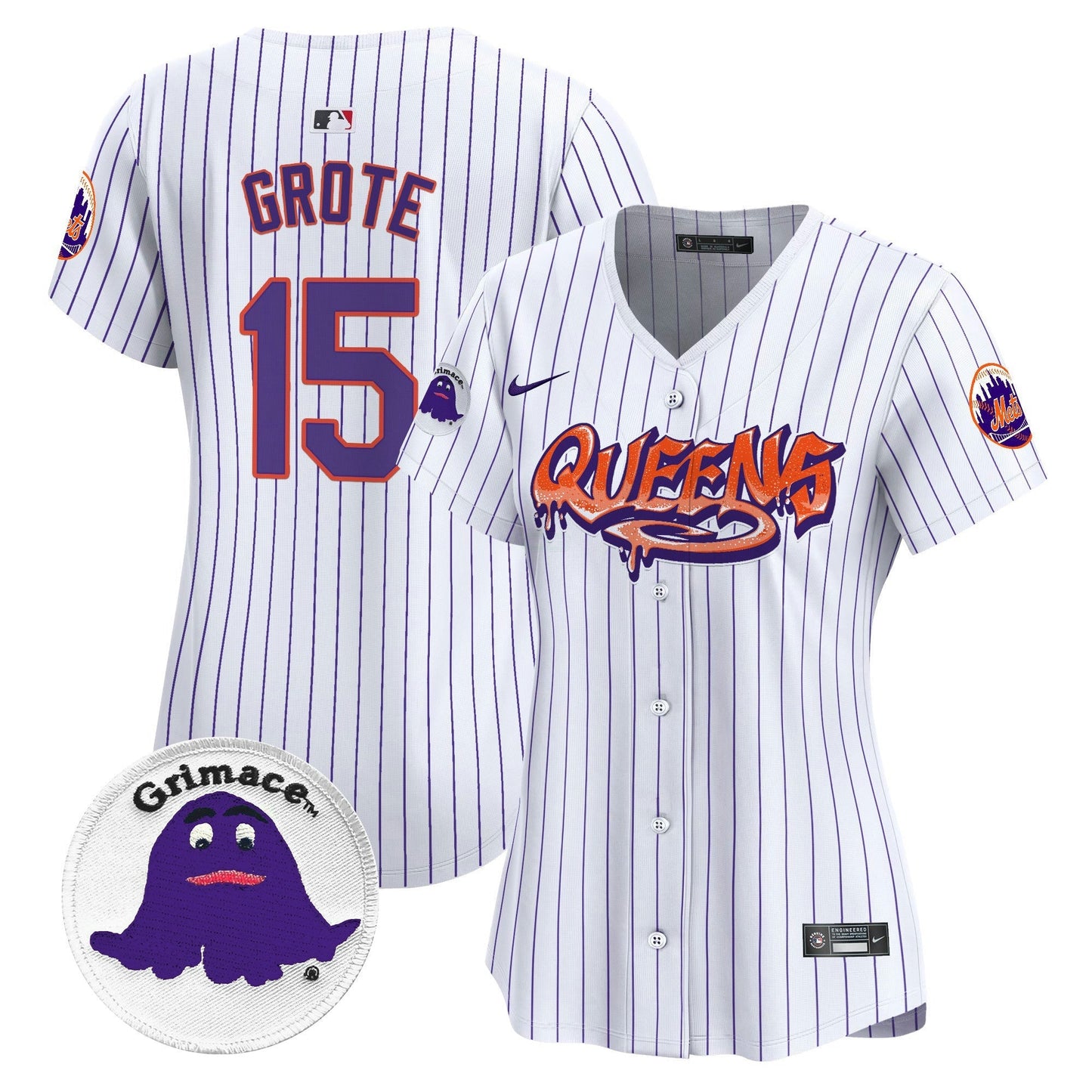 Camisa MLB Women’s Queens Graffiti Vapor Premier Limited Jersey