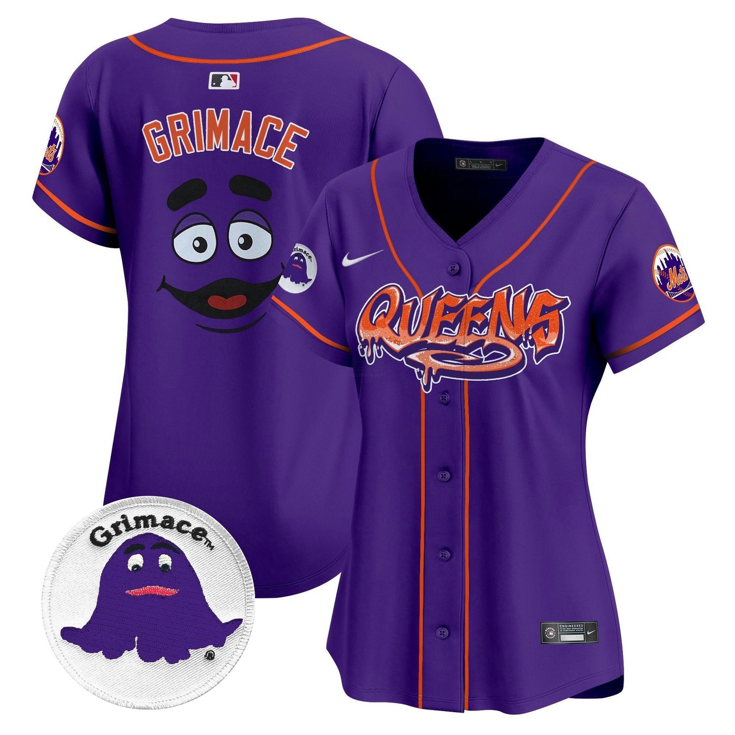 Camisa MLB Women’s Queens Graffiti Vapor Premier Limited Jersey