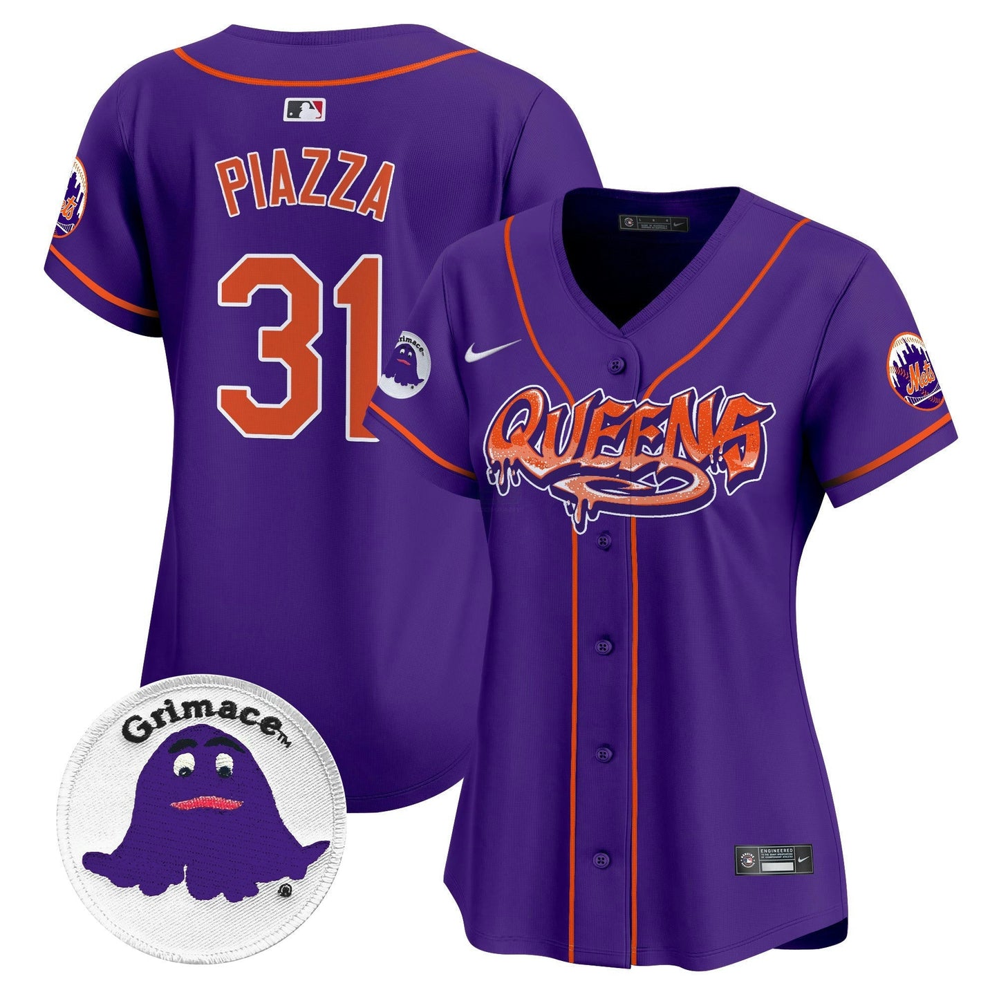 Camisa MLB Women’s Queens Graffiti Vapor Premier Limited Jersey