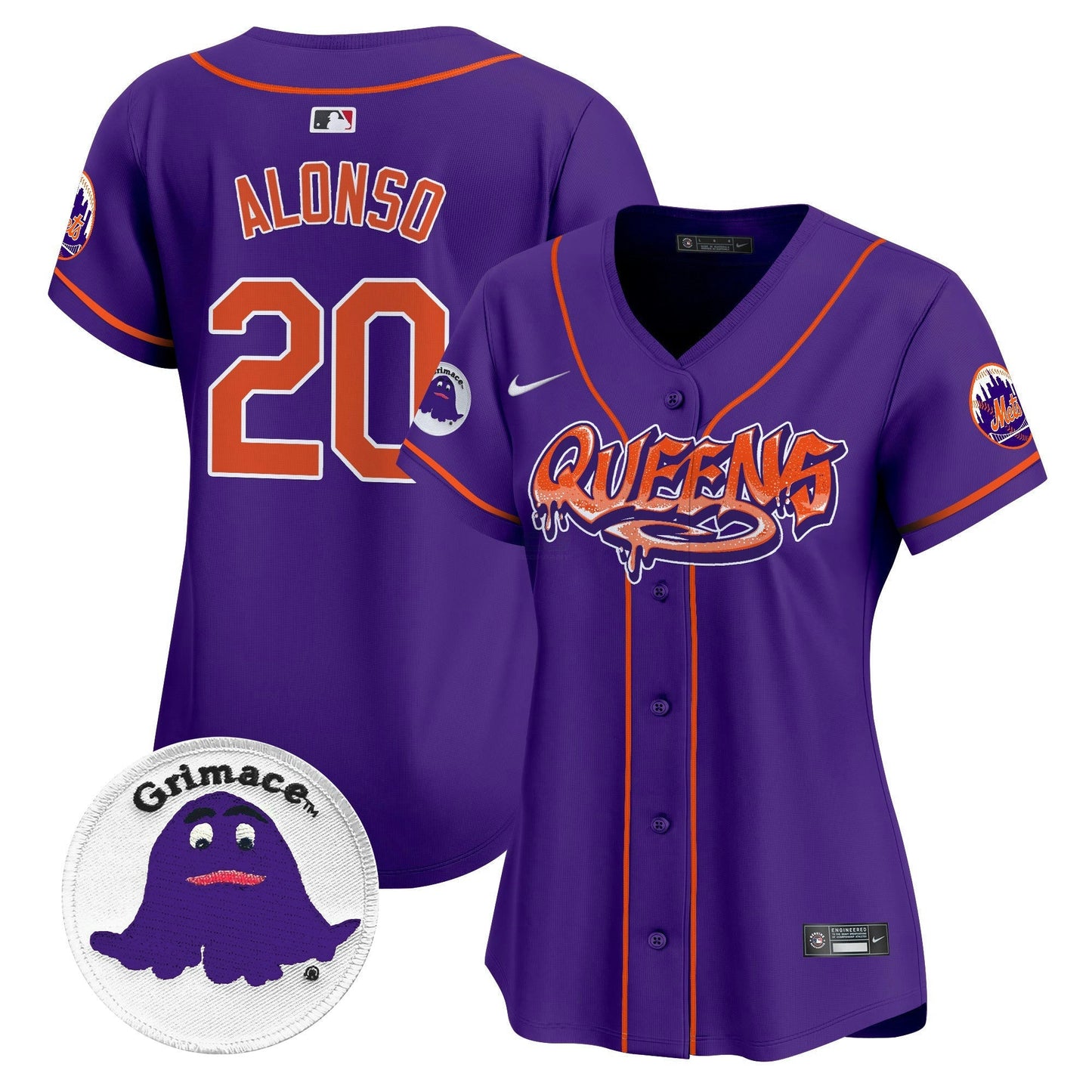 Camisa MLB Women’s Queens Graffiti Vapor Premier Limited Jersey