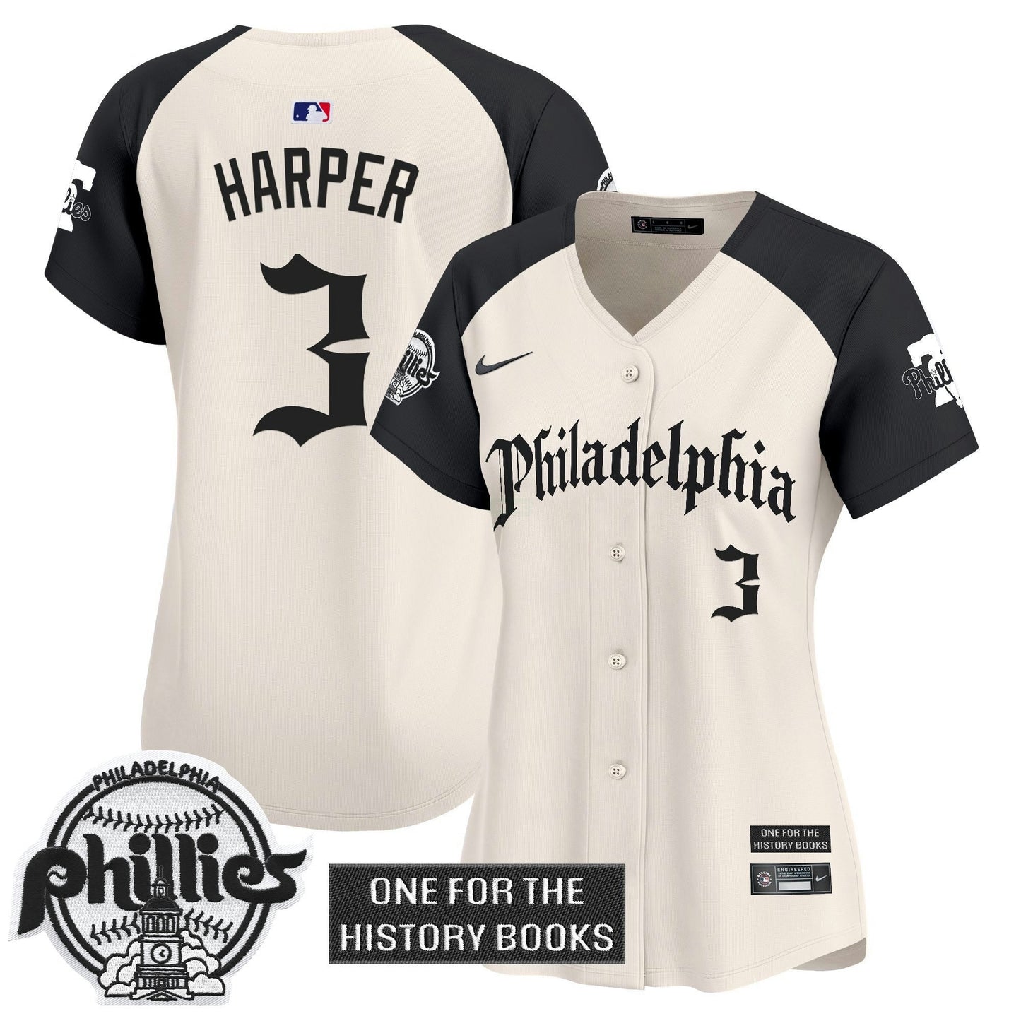 Camisa MLB Women’s ‘Retro Newspaper Edition’ Vapor Premier Limited Jersey