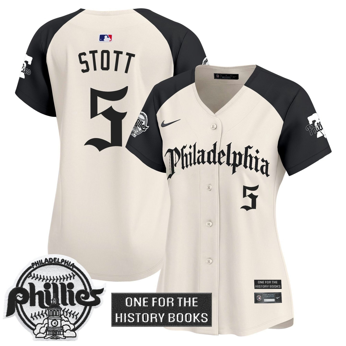 Camisa MLB Women’s ‘Retro Newspaper Edition’ Vapor Premier Limited Jersey