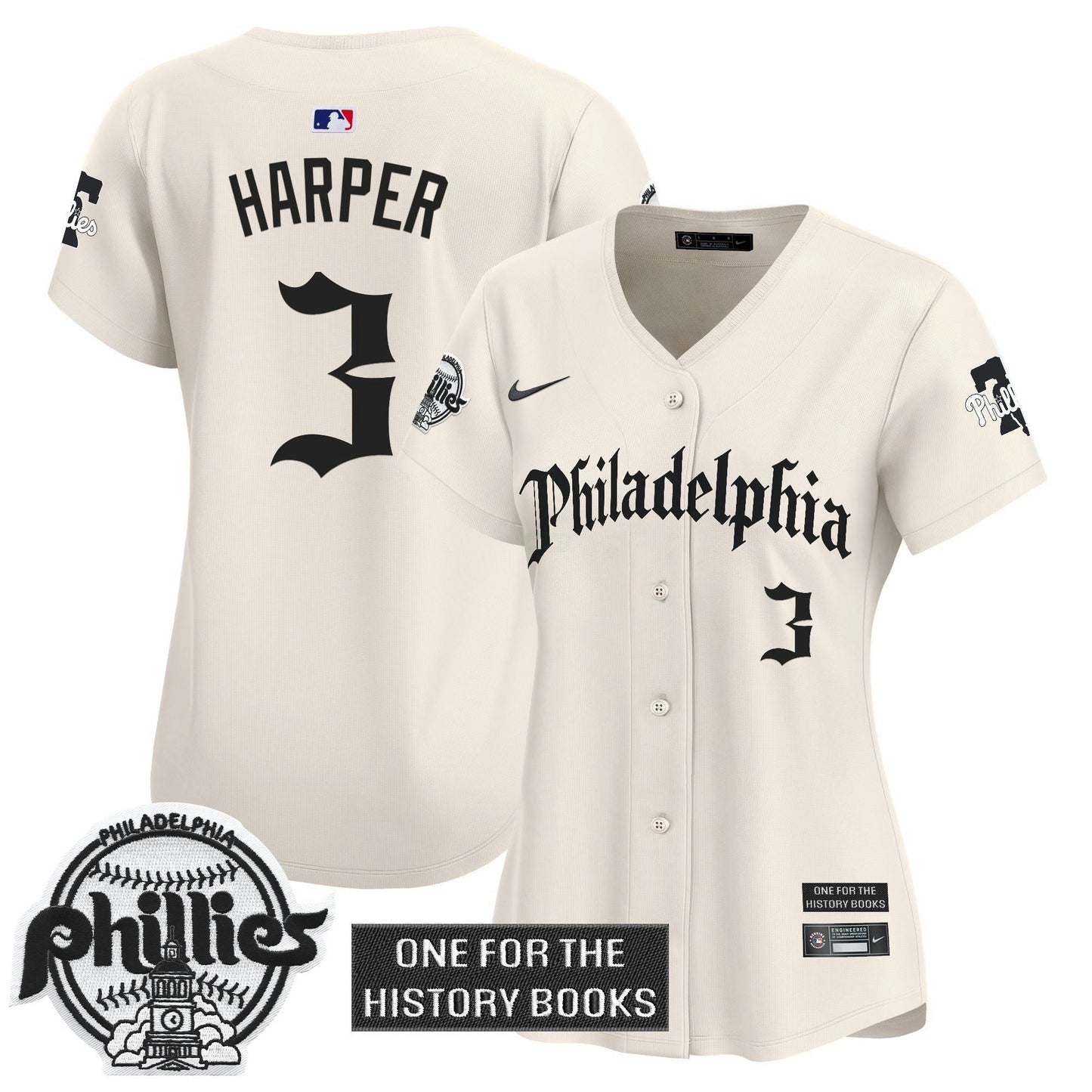 Camisa MLB Women’s ‘Retro Newspaper Edition’ Vapor Premier Limited Jersey