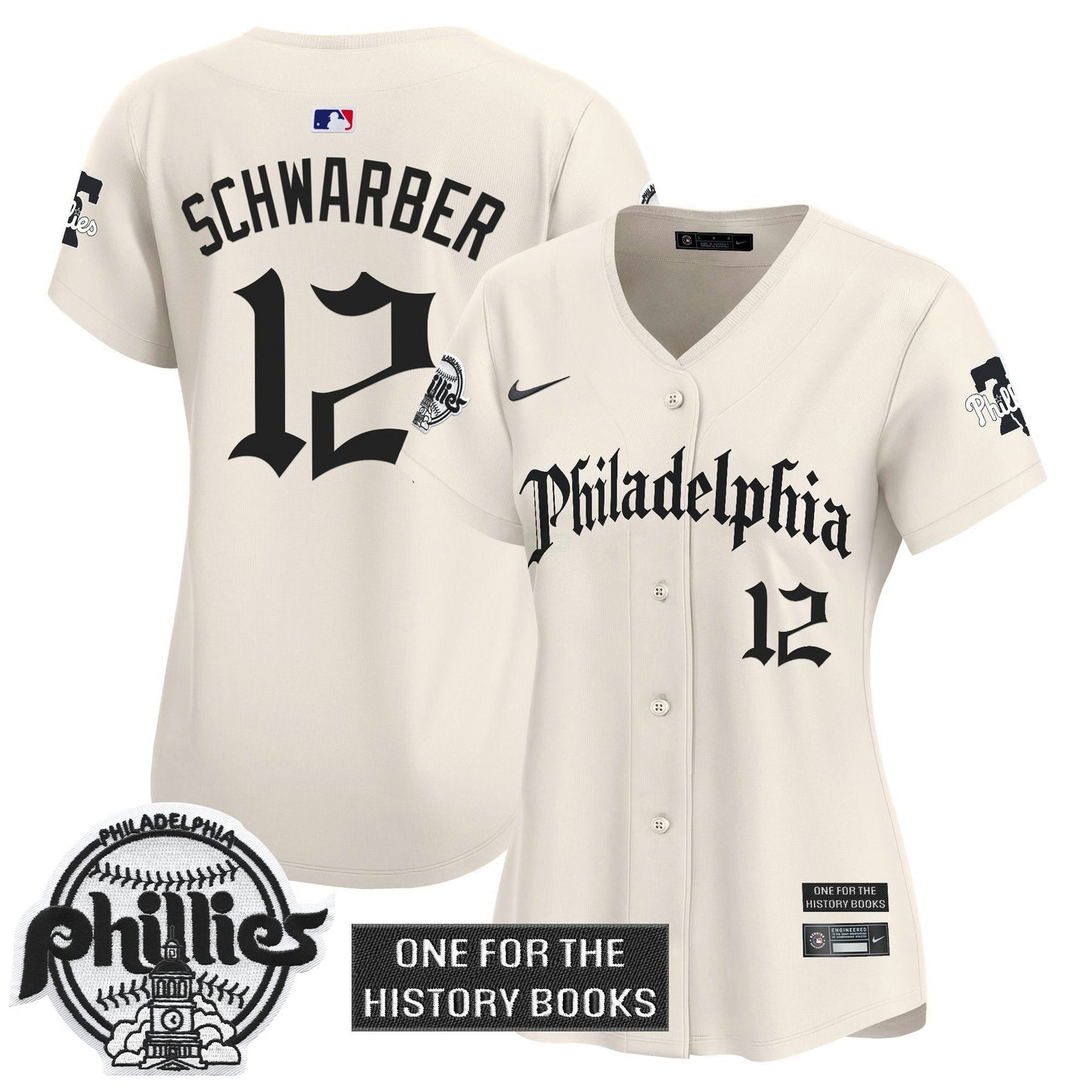 Camisa MLB Women’s ‘Retro Newspaper Edition’ Vapor Premier Limited Jersey