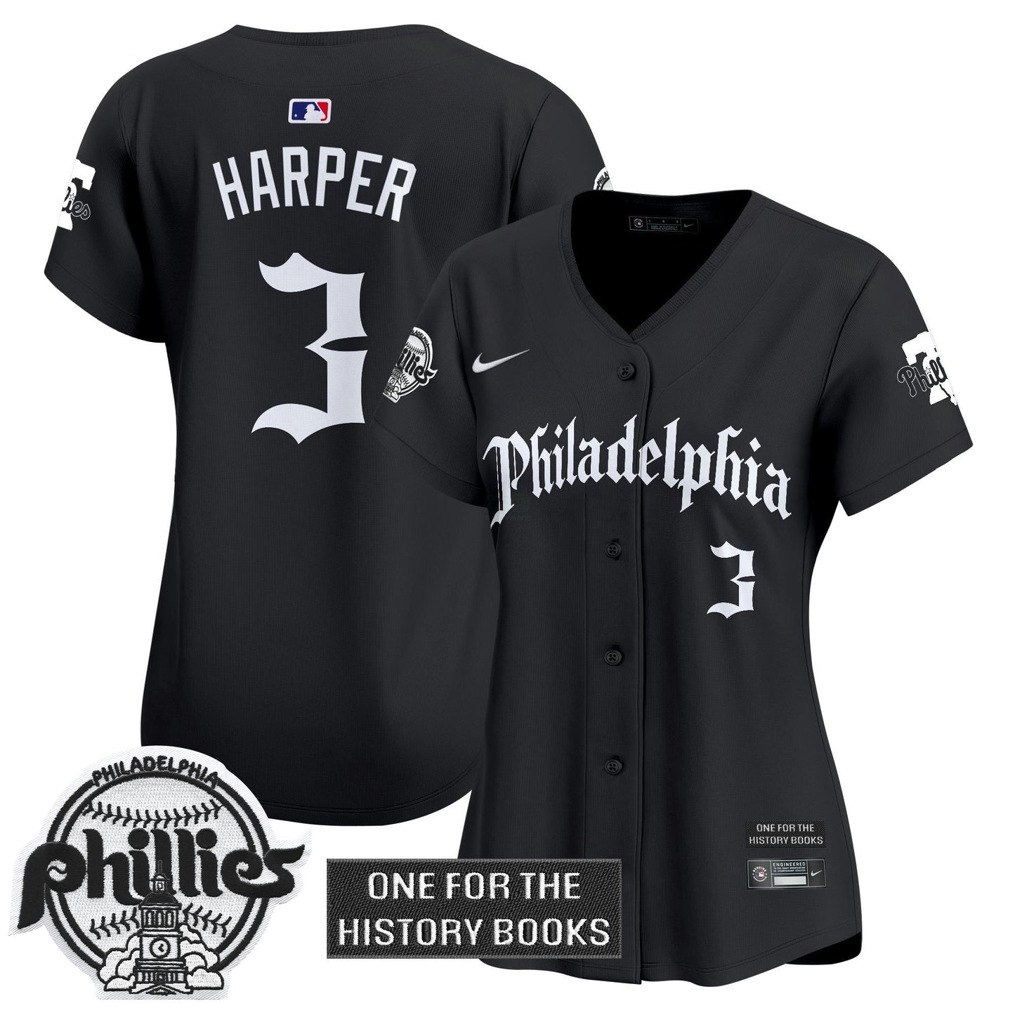 Camisa MLB Women’s ‘Retro Newspaper Edition’ Vapor Premier Limited Jersey