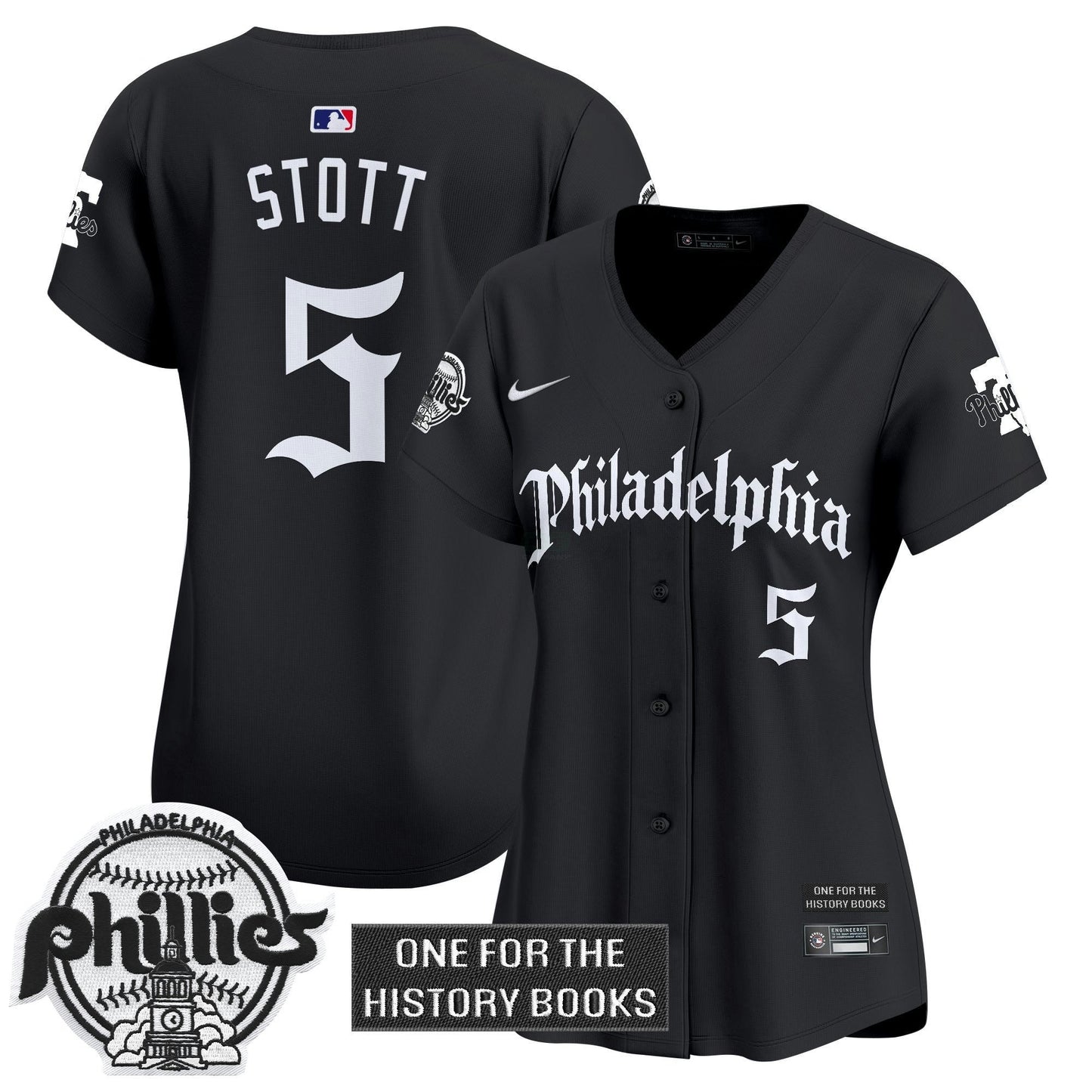 Camisa MLB Women’s ‘Retro Newspaper Edition’ Vapor Premier Limited Jersey
