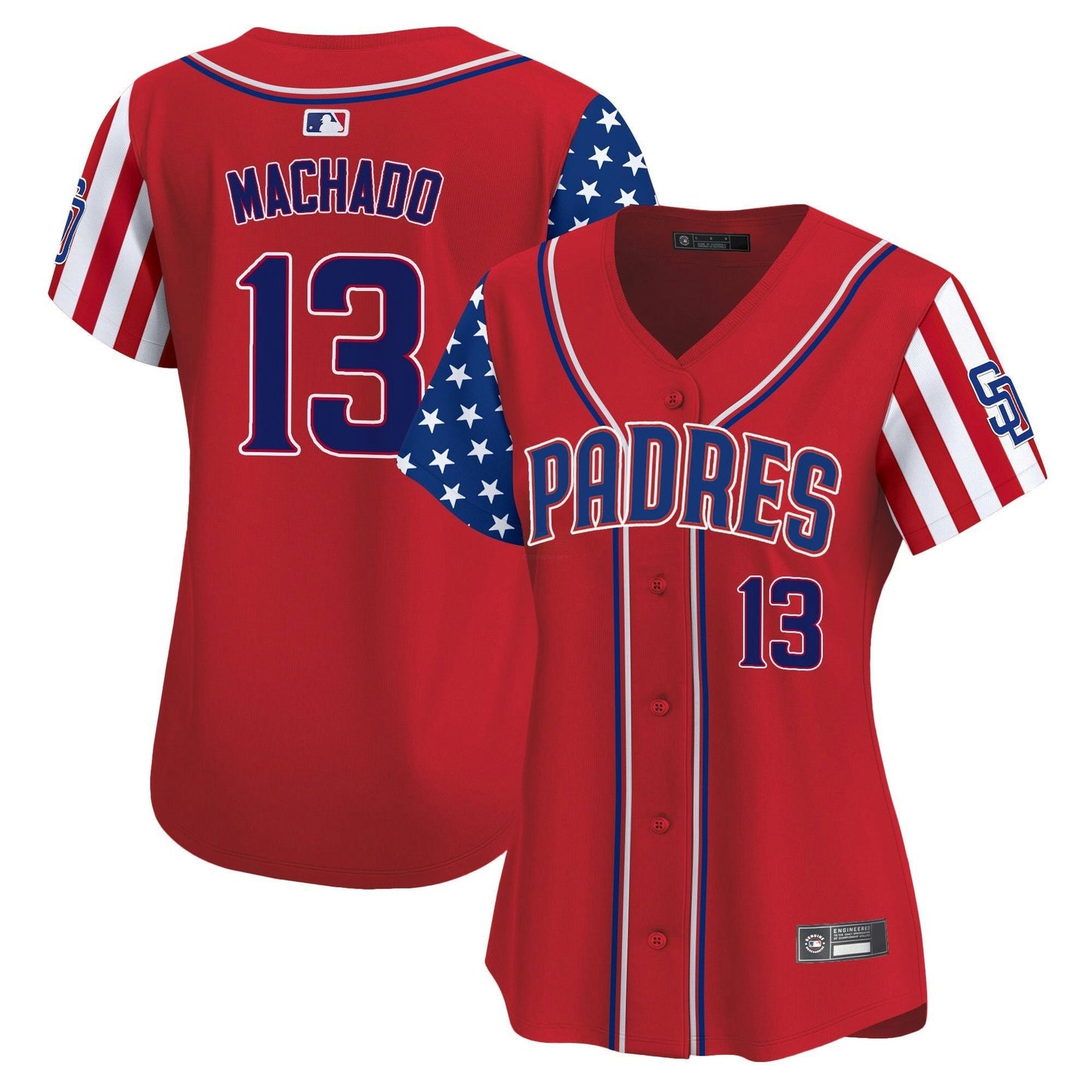 Camisa MLB Women’s San Diego 2025 Independence Day Vapor Premier Limited Jersey