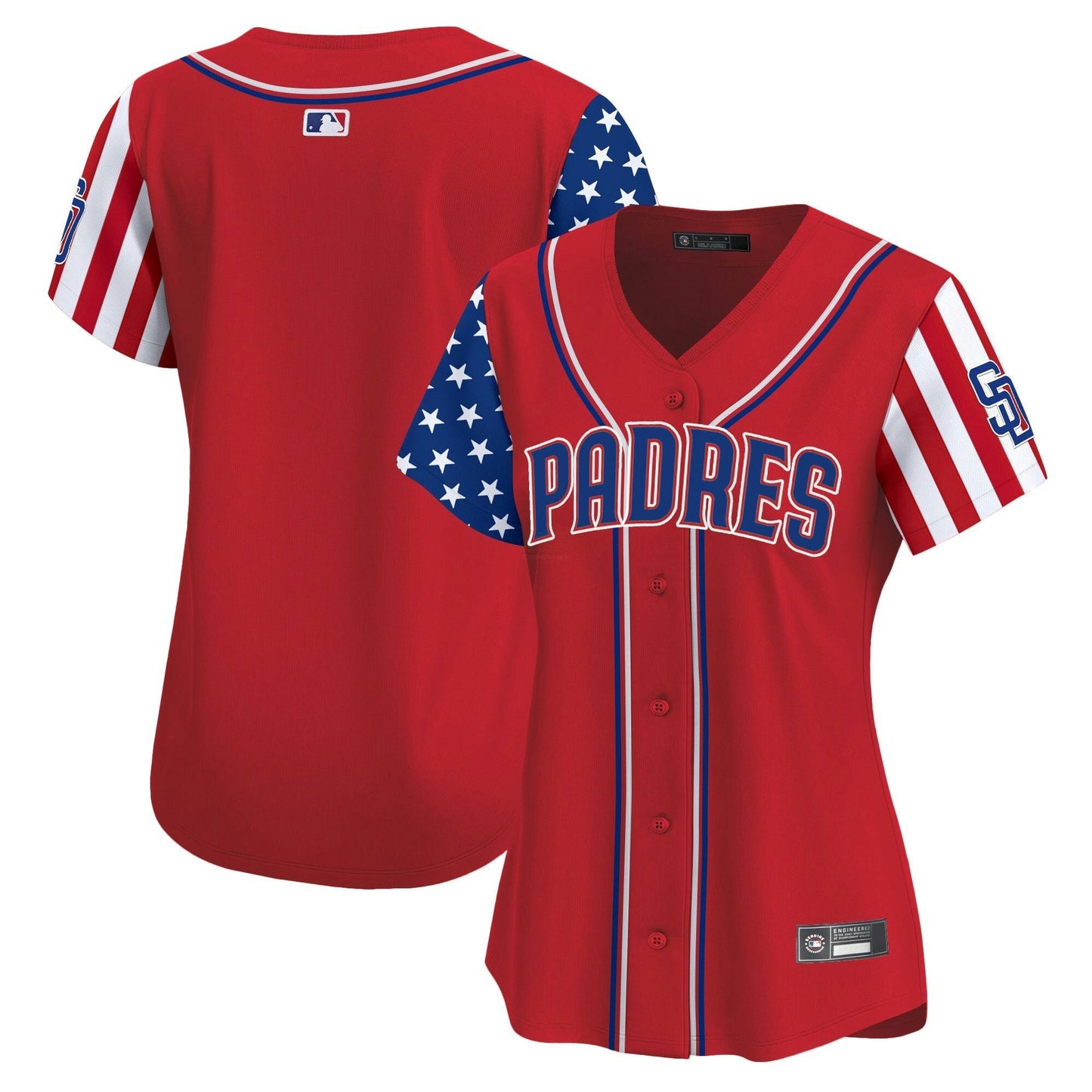 Camisa MLB Women’s San Diego 2025 Independence Day Vapor Premier Limited Jersey