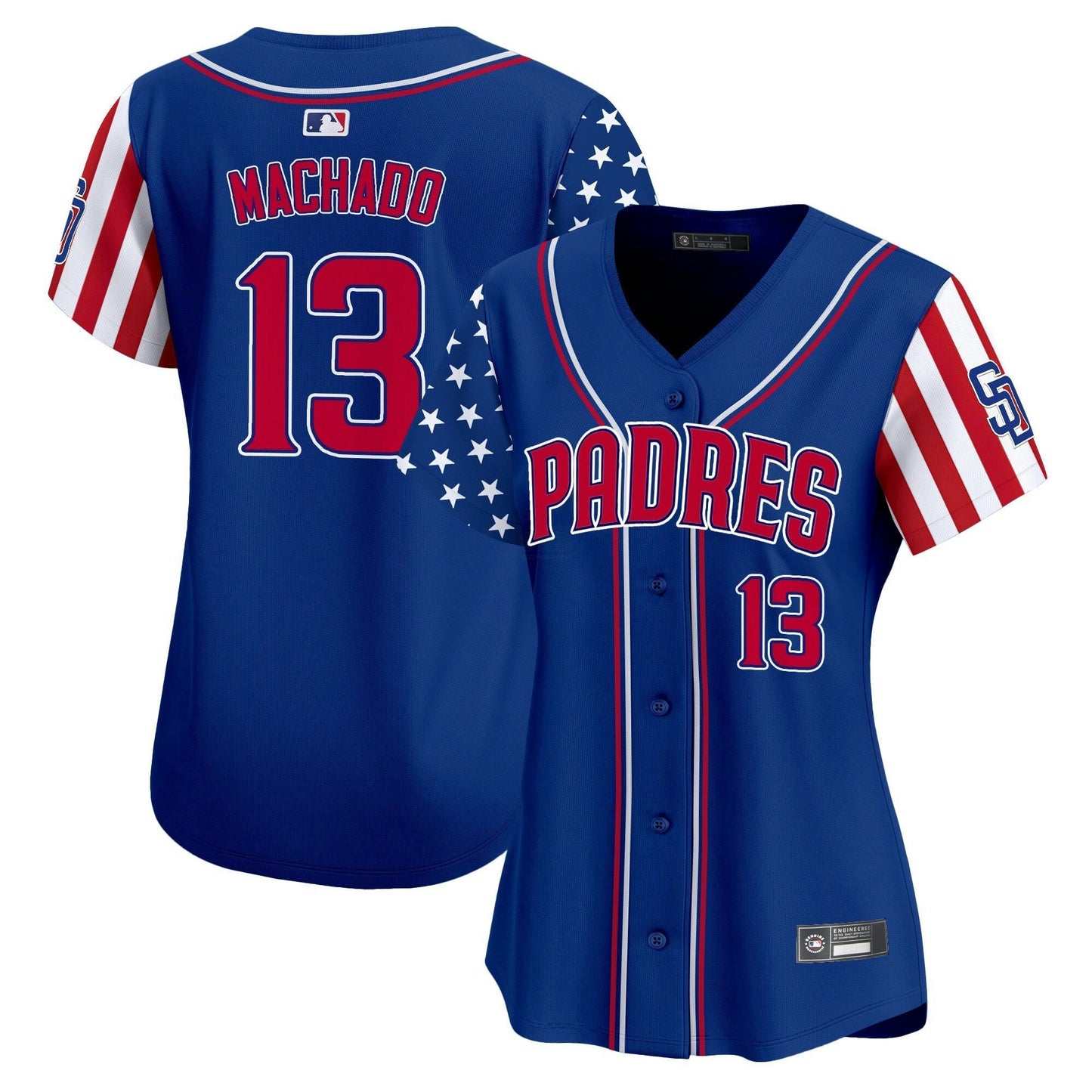 Camisa MLB Women’s San Diego 2025 Independence Day Vapor Premier Limited Jersey