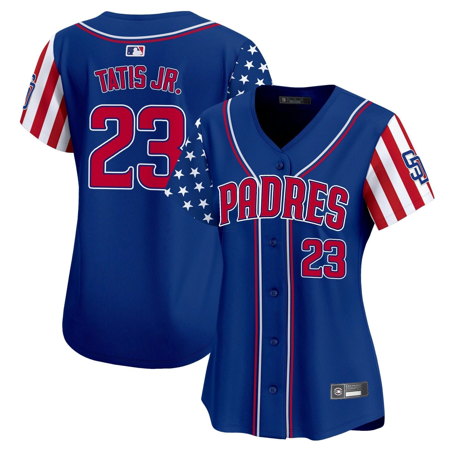 Camisa MLB Women’s San Diego 2025 Independence Day Vapor Premier Limited Jersey