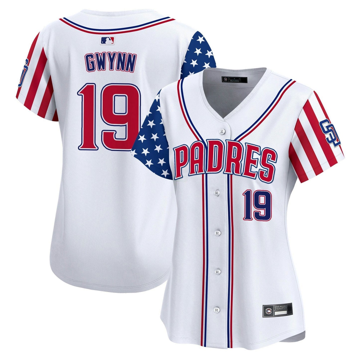 Camisa MLB Women’s San Diego 2025 Independence Day Vapor Premier Limited Jersey