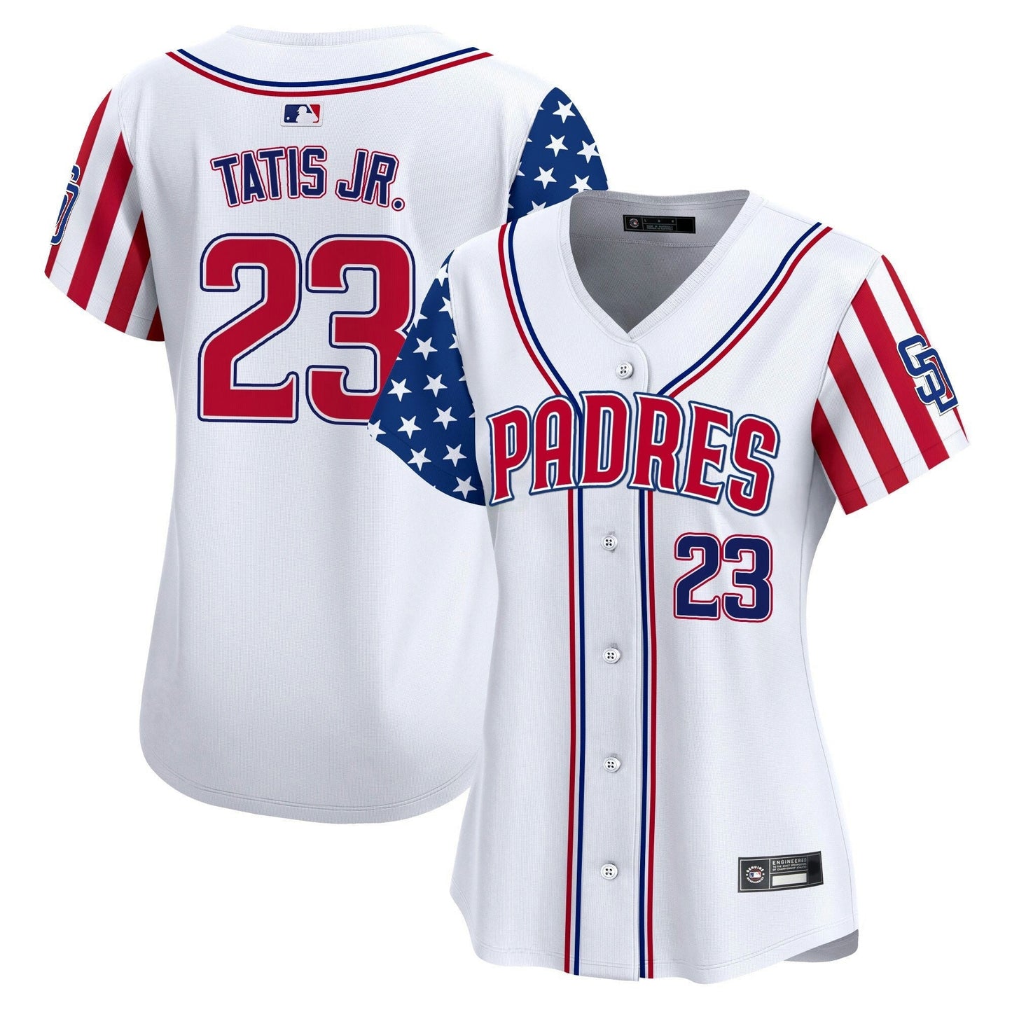 Camisa MLB Women’s San Diego 2025 Independence Day Vapor Premier Limited Jersey