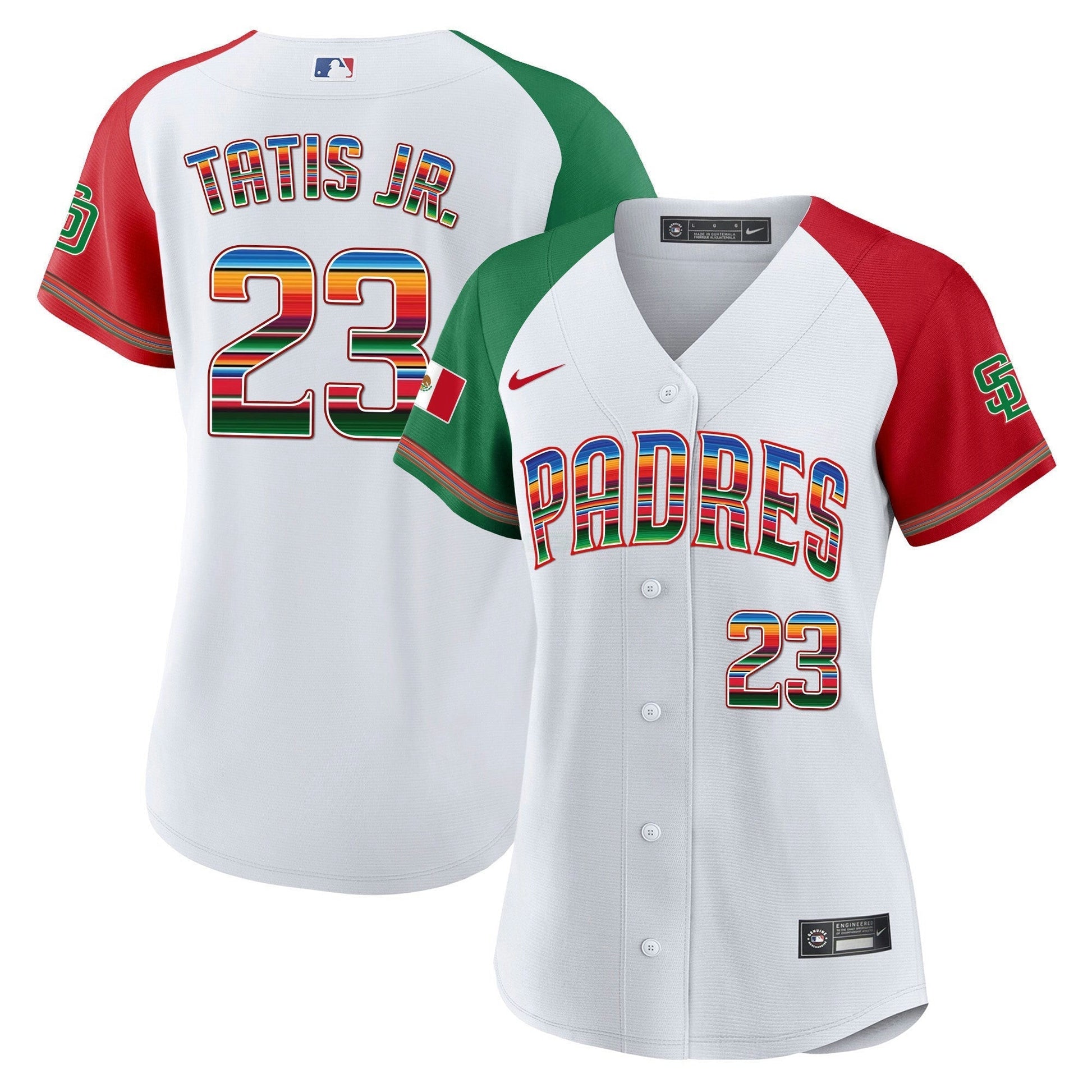 Camisa MLB Women’s San Diego Mexico Cool Base Limited Jersey