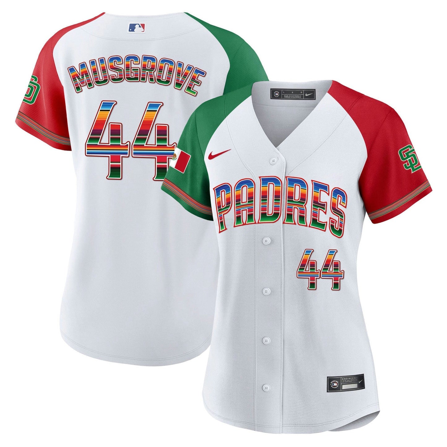 Camisa MLB Women’s San Diego Mexico Cool Base Limited Jersey