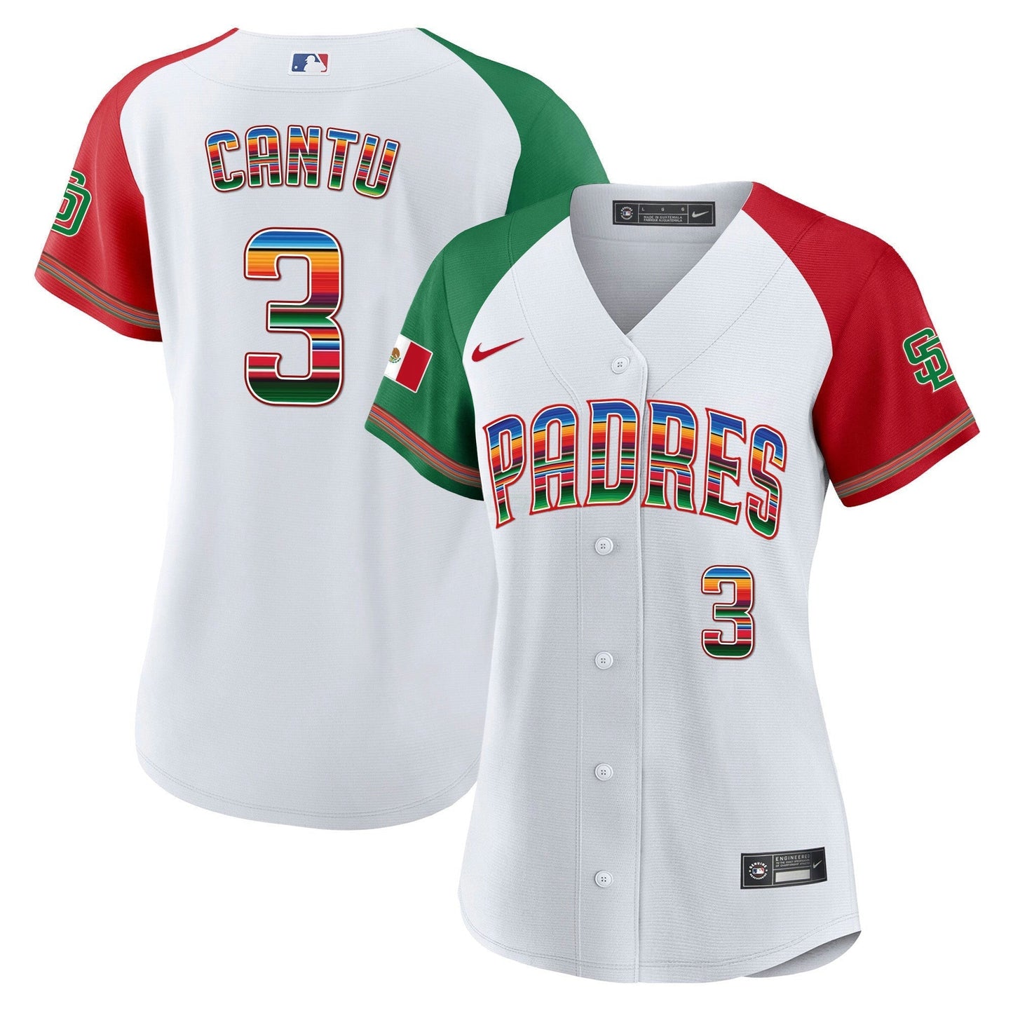 Camisa MLB Women’s San Diego Mexico Cool Base Limited Jersey