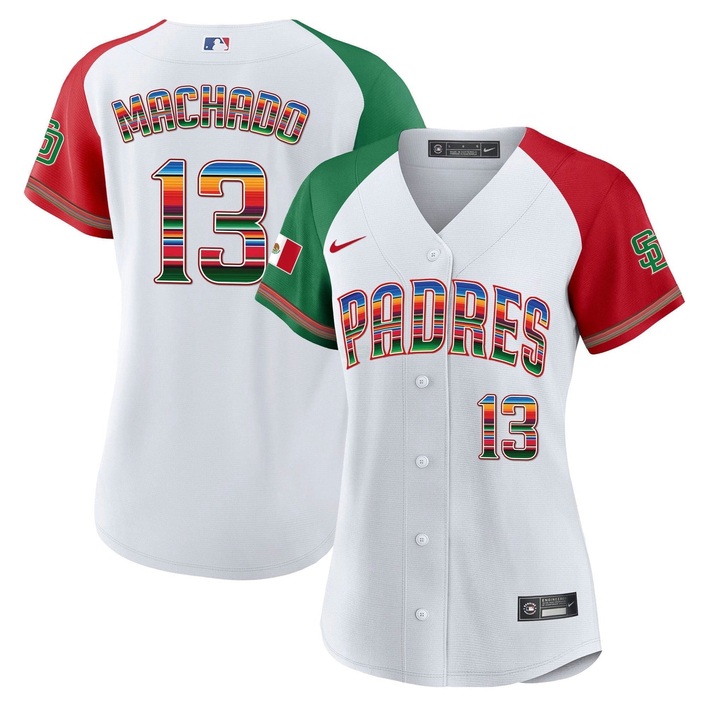 Camisa MLB Women’s San Diego Mexico Cool Base Limited Jersey
