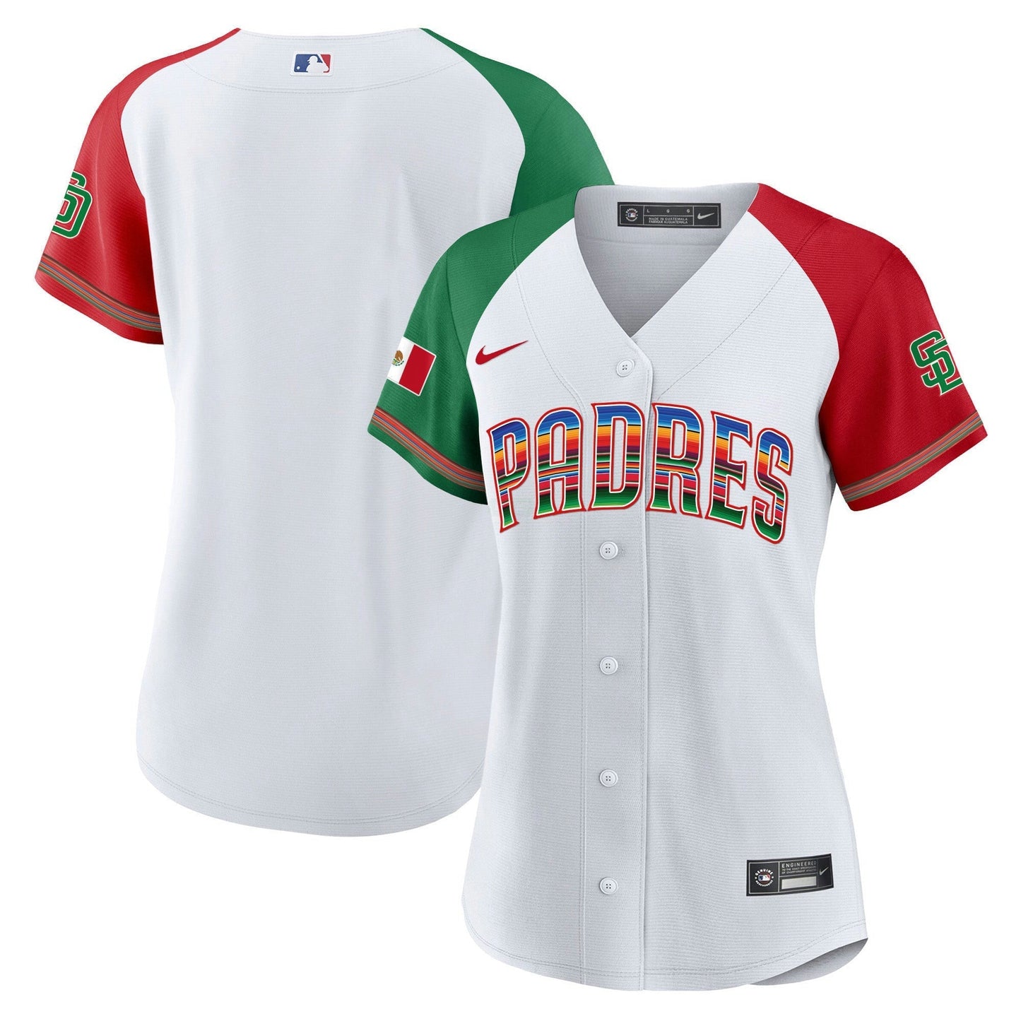 Camisa MLB Women’s San Diego Mexico Cool Base Limited Jersey