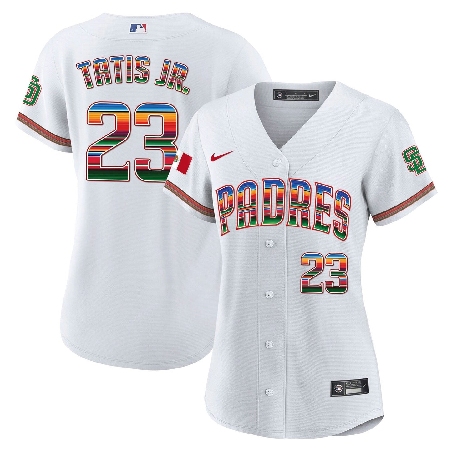 Camisa MLB Women’s San Diego Mexico Cool Base Limited Jersey