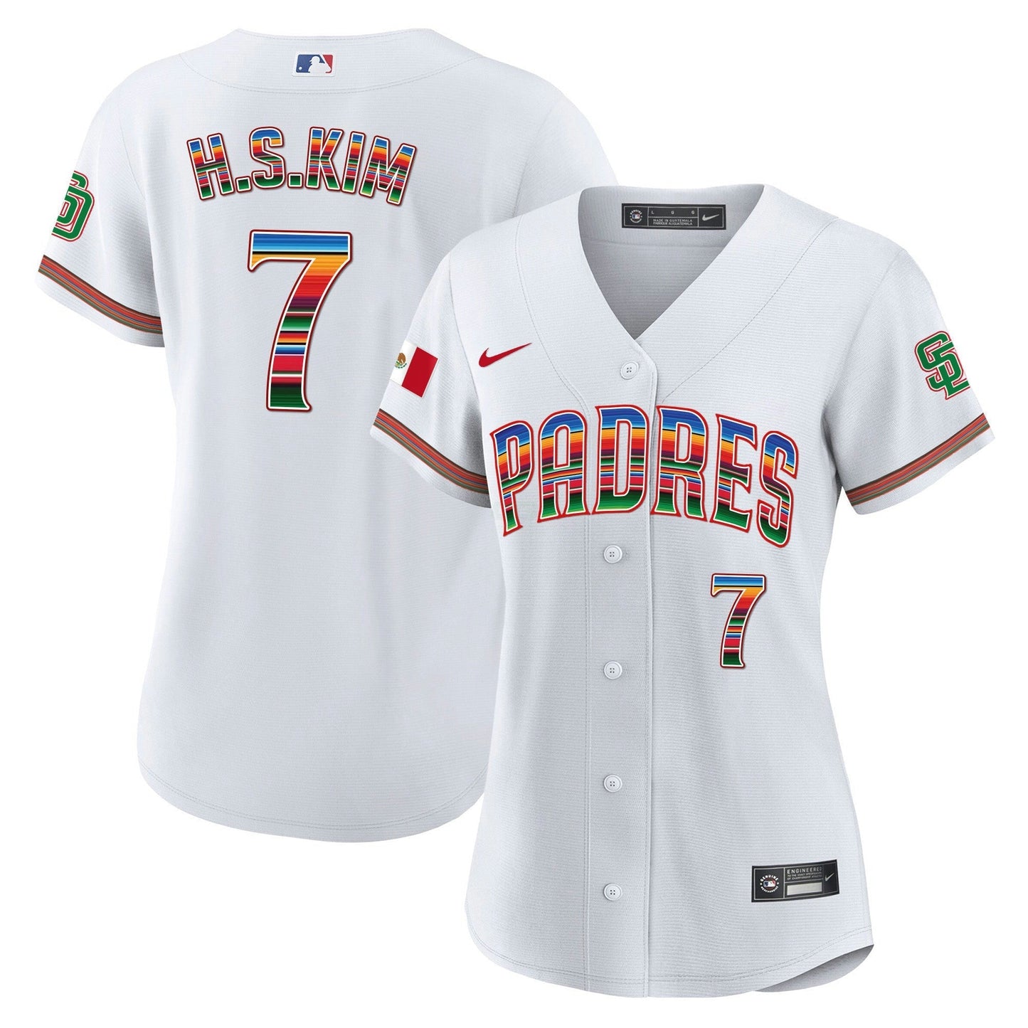 Camisa MLB Women’s San Diego Mexico Cool Base Limited Jersey