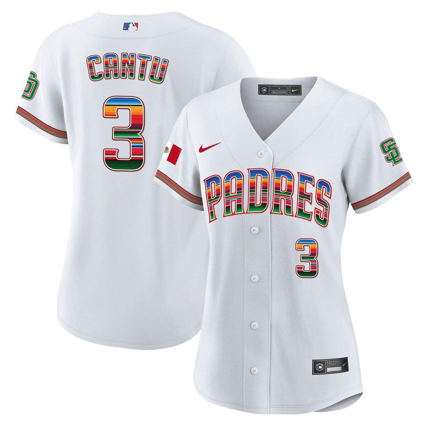 Camisa MLB Women’s San Diego Mexico Cool Base Limited Jersey