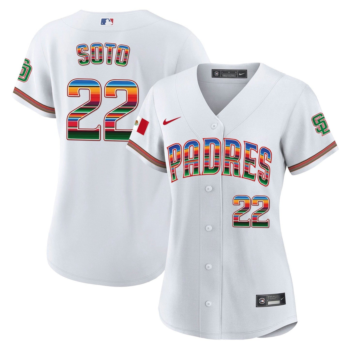 Camisa MLB Women’s San Diego Mexico Cool Base Limited Jersey
