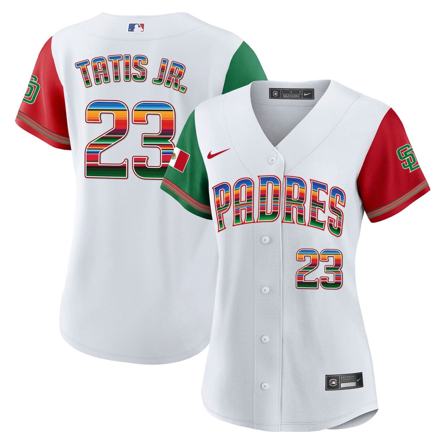 Camisa MLB Women’s San Diego Mexico Cool Base Limited Jersey
