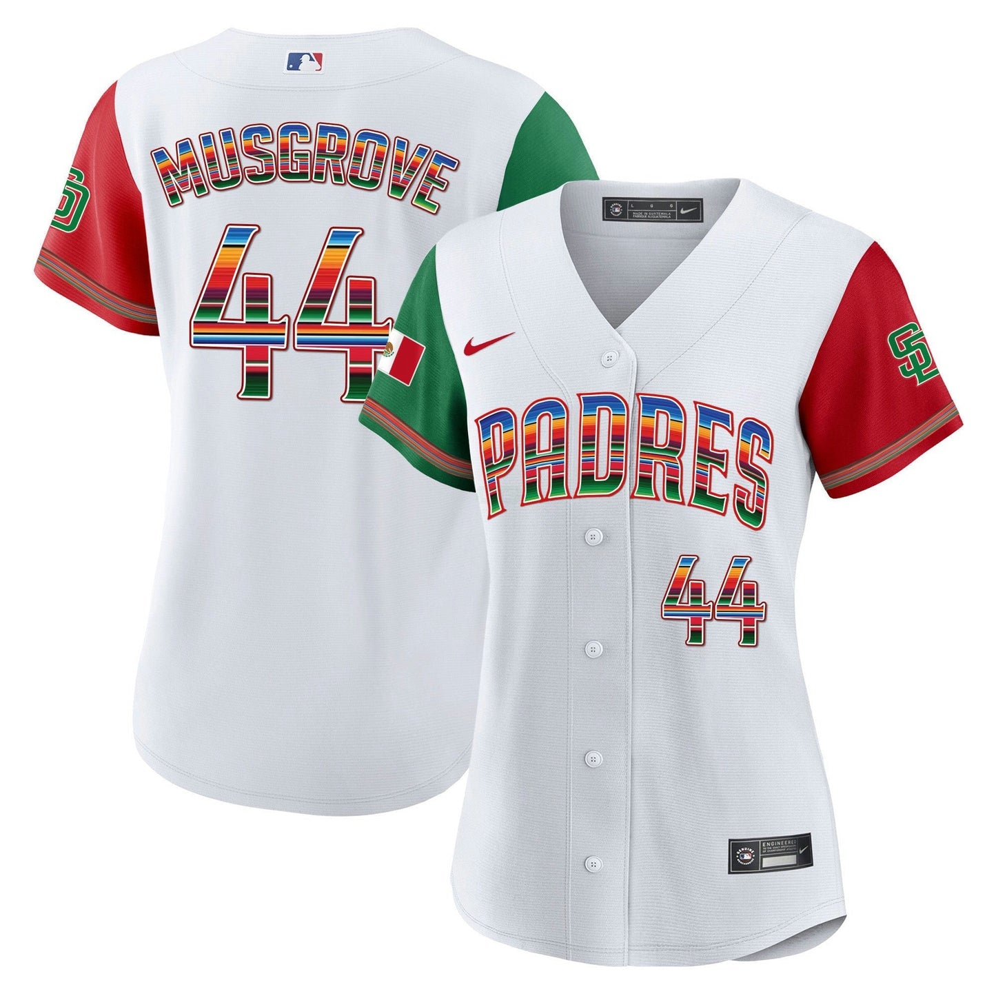 Camisa MLB Women’s San Diego Mexico Cool Base Limited Jersey