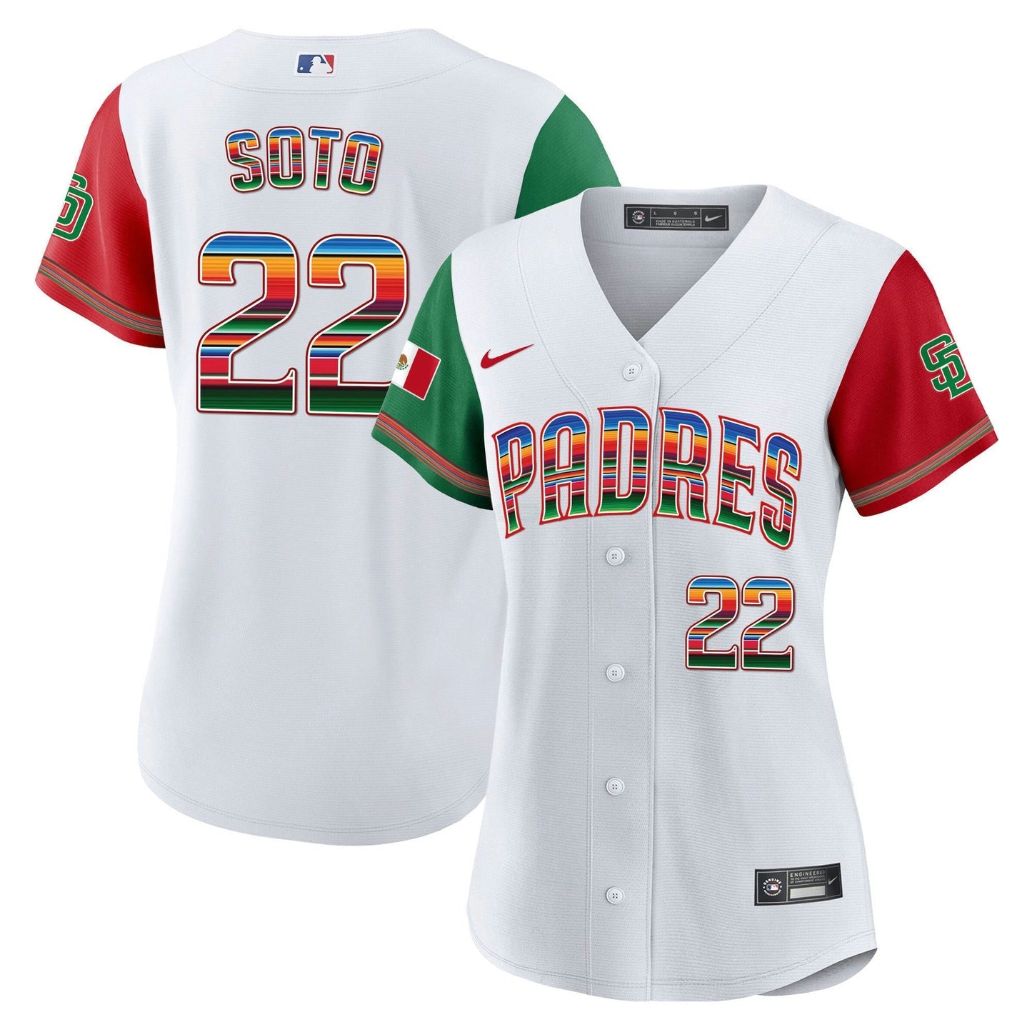 Camisa MLB Women’s San Diego Mexico Cool Base Limited Jersey