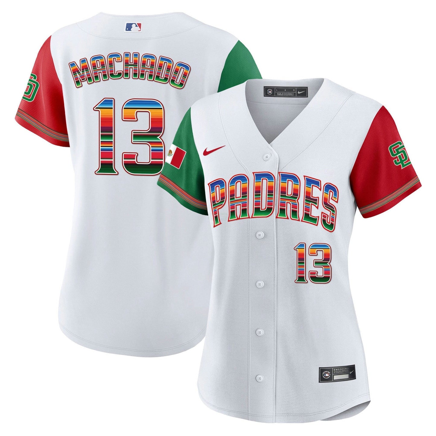 Camisa MLB Women’s San Diego Mexico Cool Base Limited Jersey
