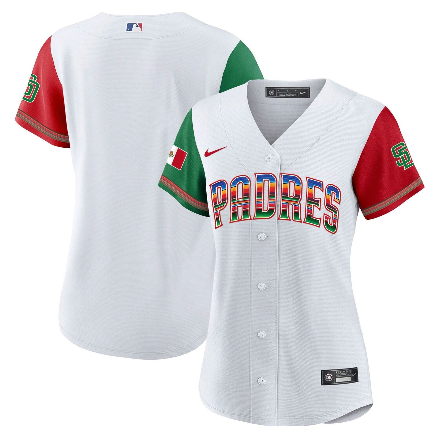 Camisa MLB Women’s San Diego Mexico Cool Base Limited Jersey