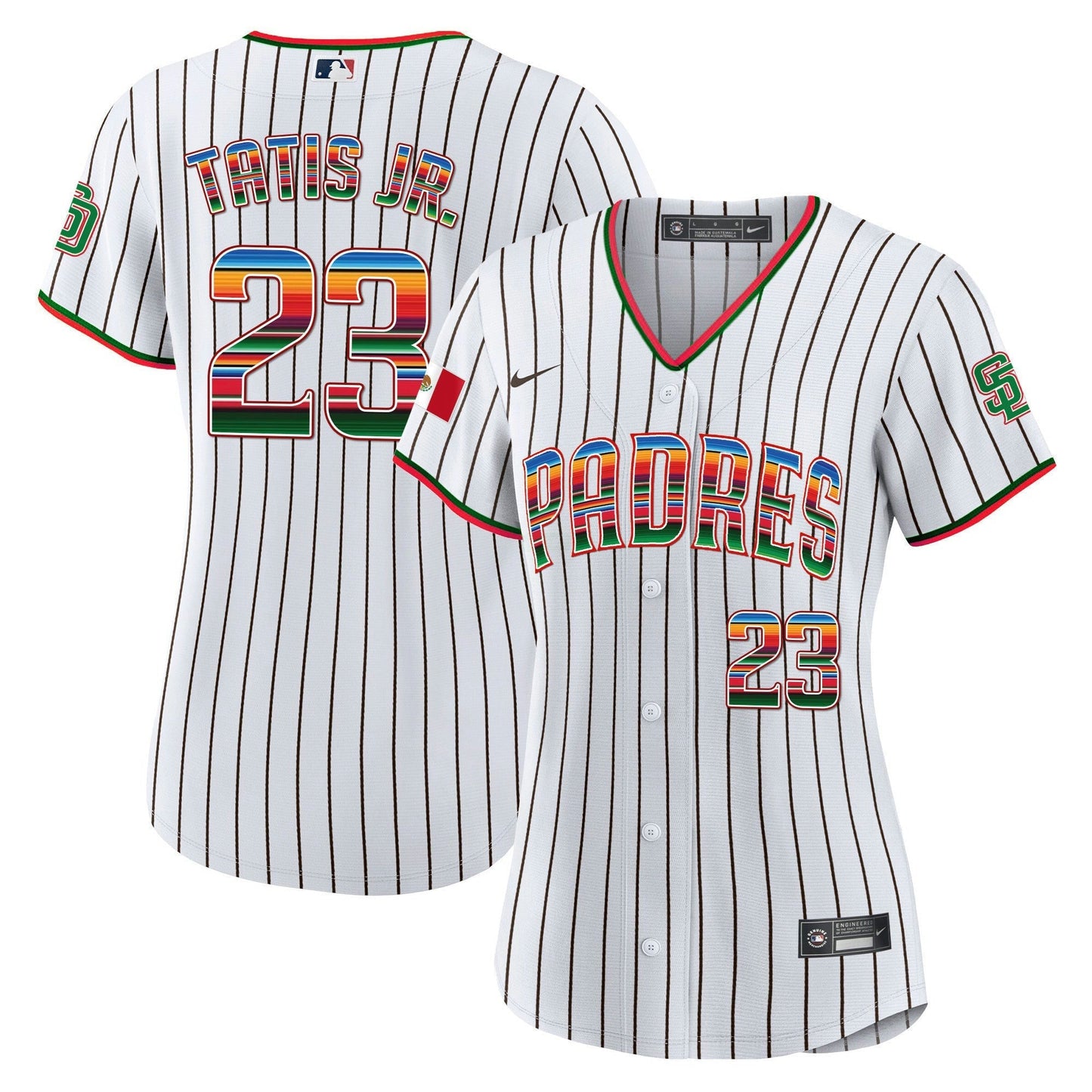 Camisa MLB Women’s San Diego Mexico Cool Base Limited Jersey